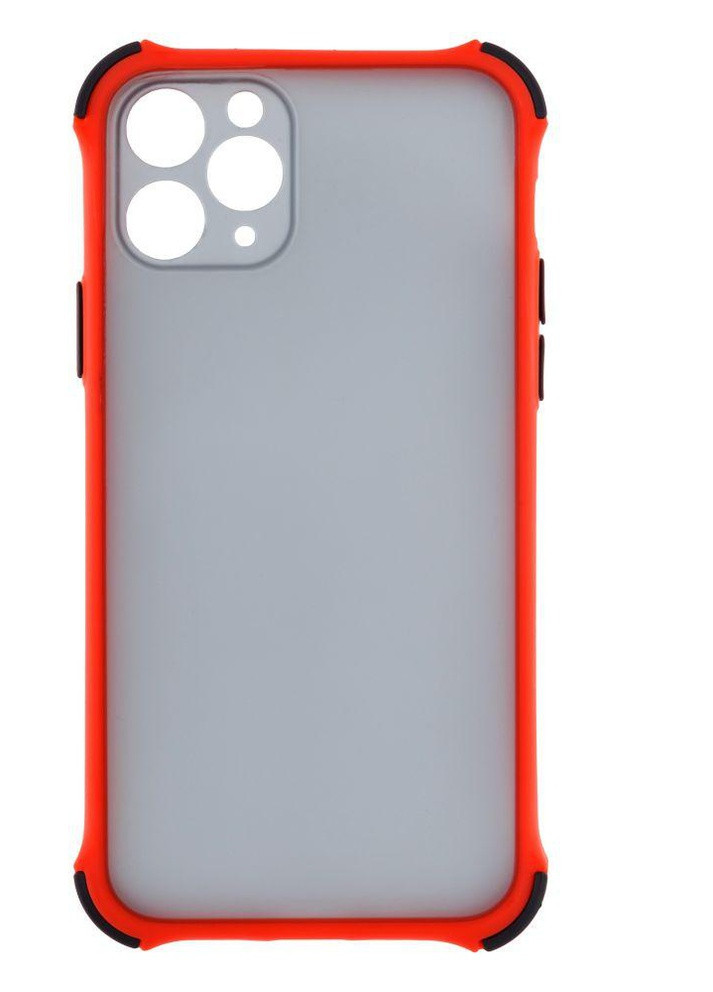 Силиконовый Чехол Накладка Avenger Armor Dark with Frame для iPhone 11 Pro Красный No Brand (256943289)