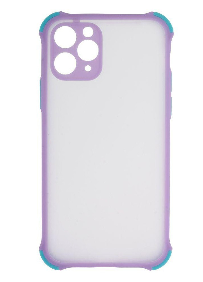 Силиконовый Чехол Накладка Avenger Armor with Frame для iPhone 11 Pro Фиолетовый No Brand (256943249)