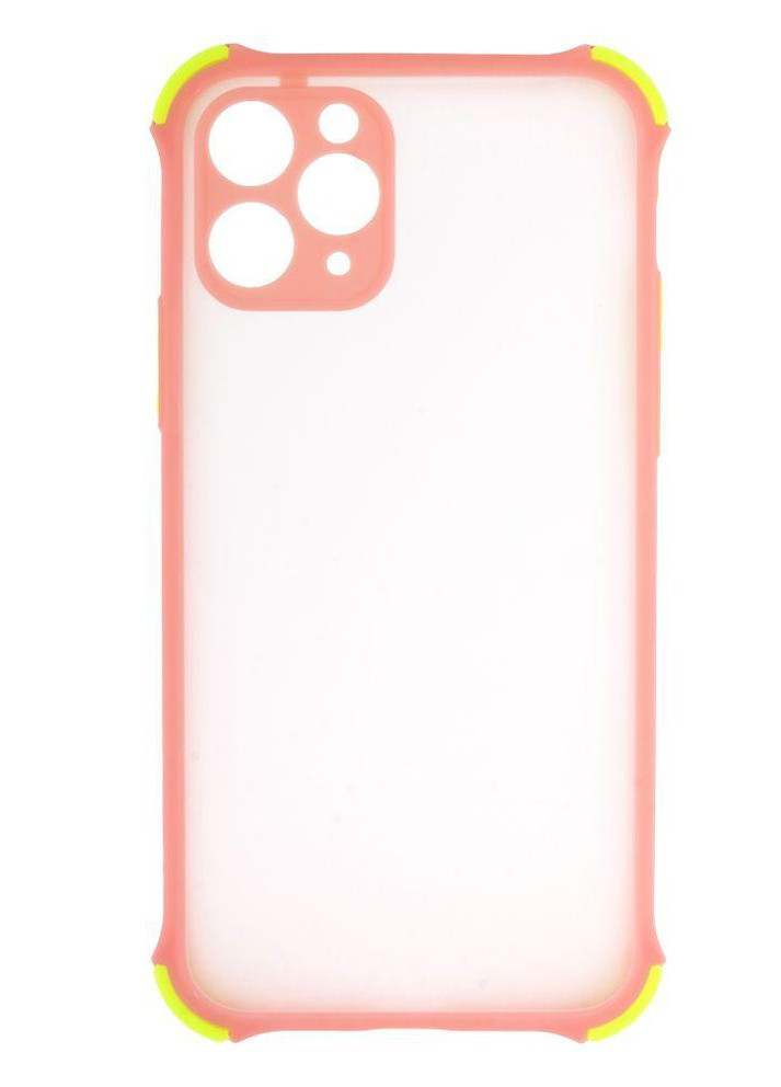 Силиконовый Чехол Накладка Avenger Armor with Frame для iPhone 11 Pro Розовый No Brand (256943297)