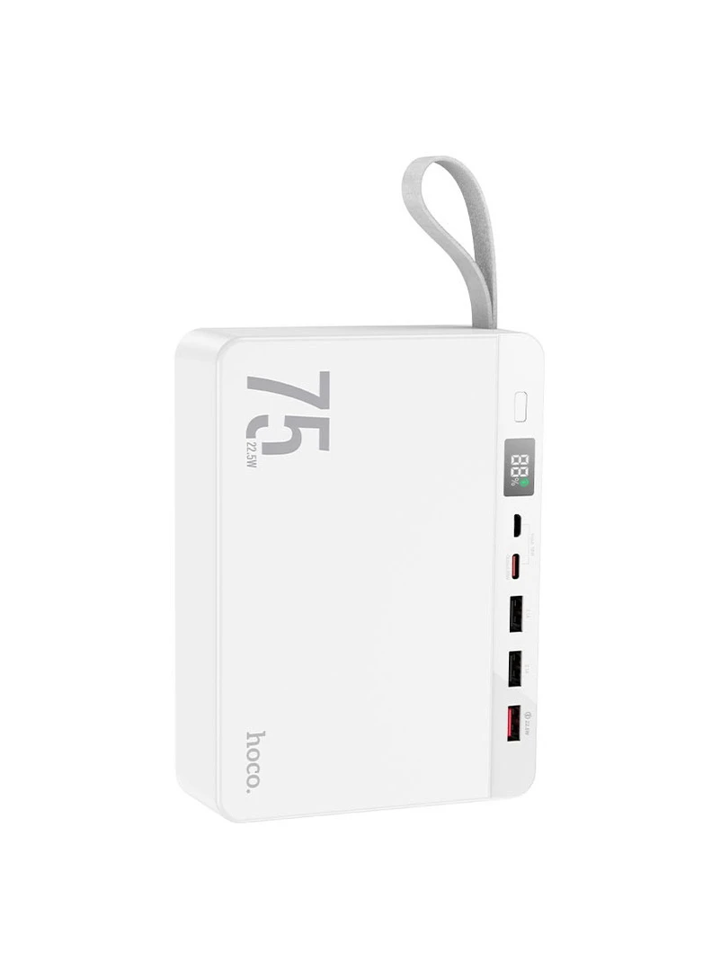 Портативное зарядное устройство Power Bank J94 Overlord 22.5W 75000 mAh Черный Hoco (256930442)