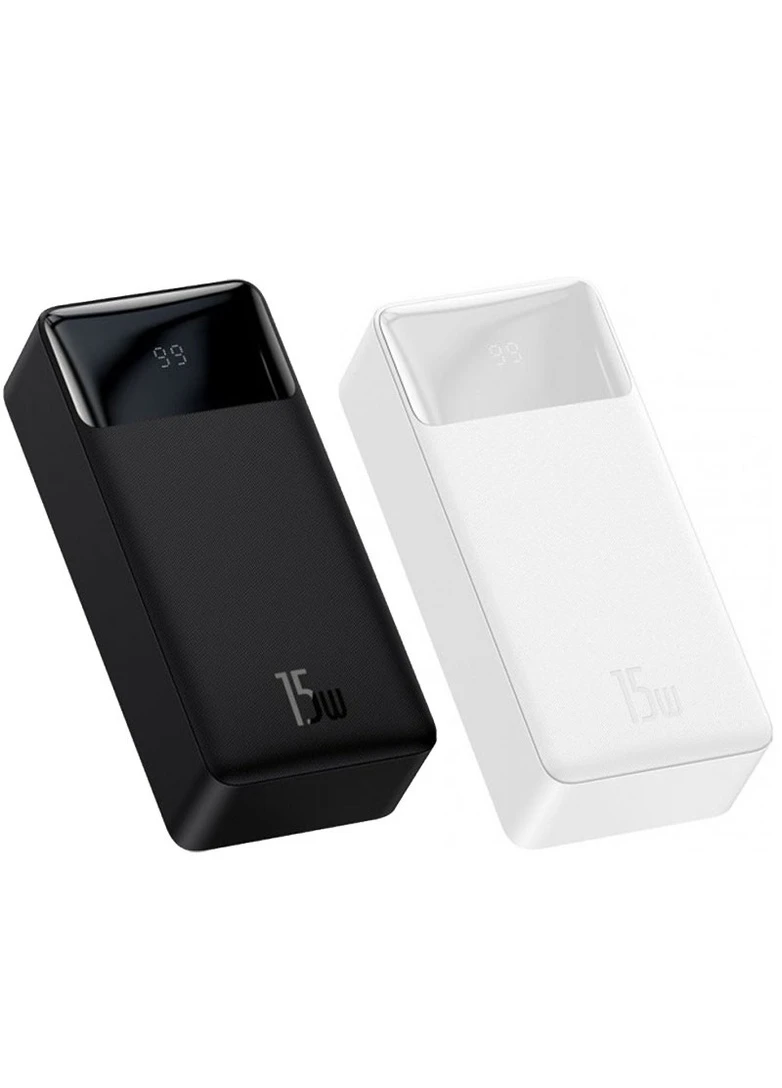 Портативное зарядное устройство Bipow Digital Display 15W 30000mAh (PPDML-K) Черный Baseus (256930475)
