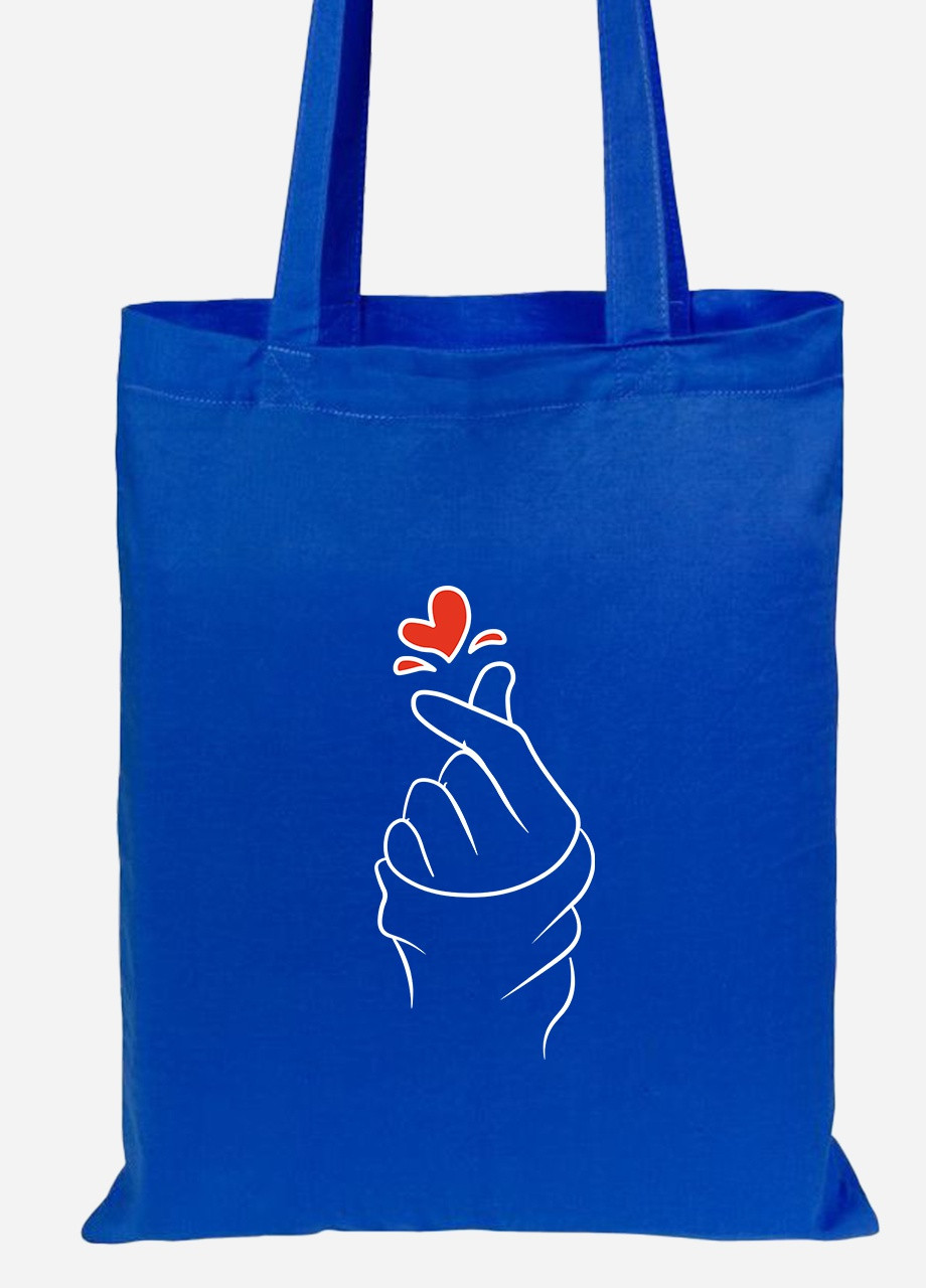 Еко-сумка шоппер БТС (BTS) (92102-1165-SK) голуба MobiPrint Lite (256921936)