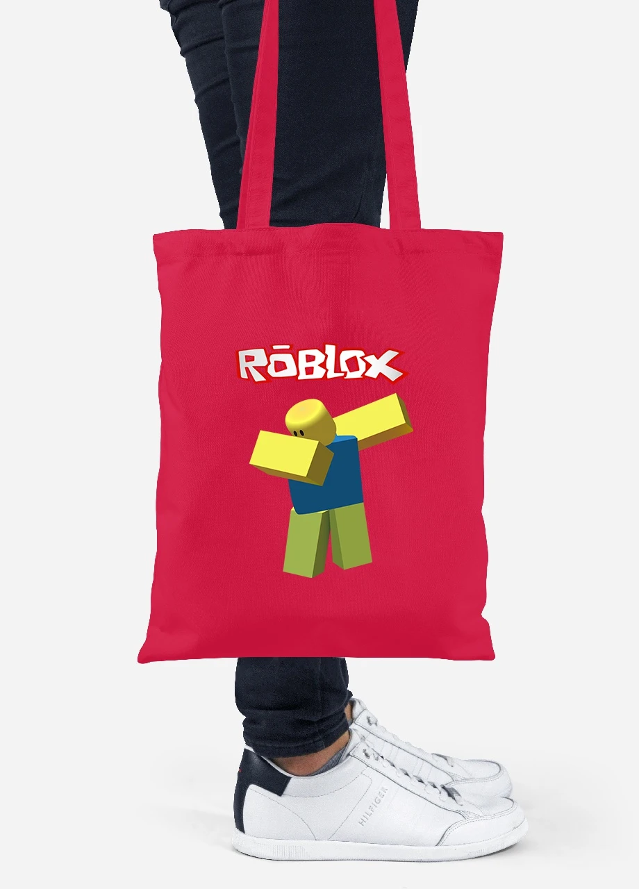 Эко сумка шопер Roblox (92102-1707-RD) красная MobiPrint Lite (256921414)