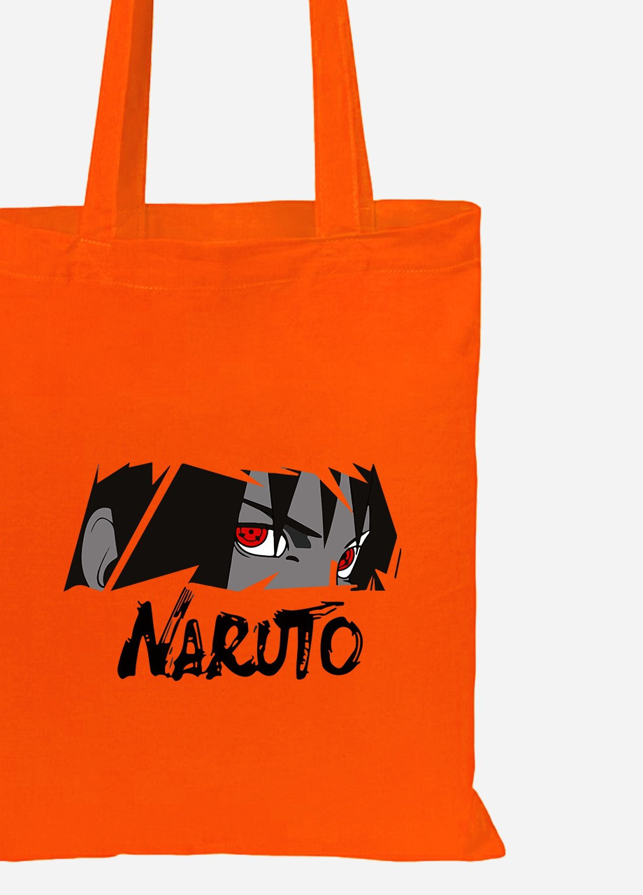 Еко-сумка шоппер Наруто (Naruto) (92102-3337-OG) помаранчева MobiPrint Lite (256924557)