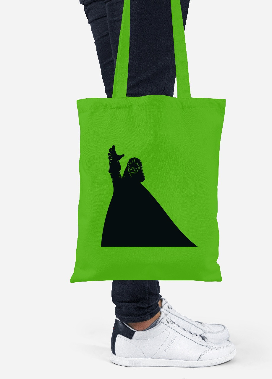Еко-сумка шоппер Дарт Вейдер Зіркові Війни (92102-2045-LM) салатова MobiPrint Lite (256920832)