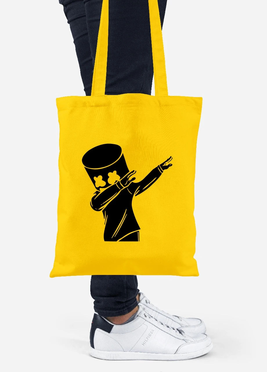 Еко-сумка шоппер свег (92102-1330-SY) жовта MobiPrint Lite (256921158)