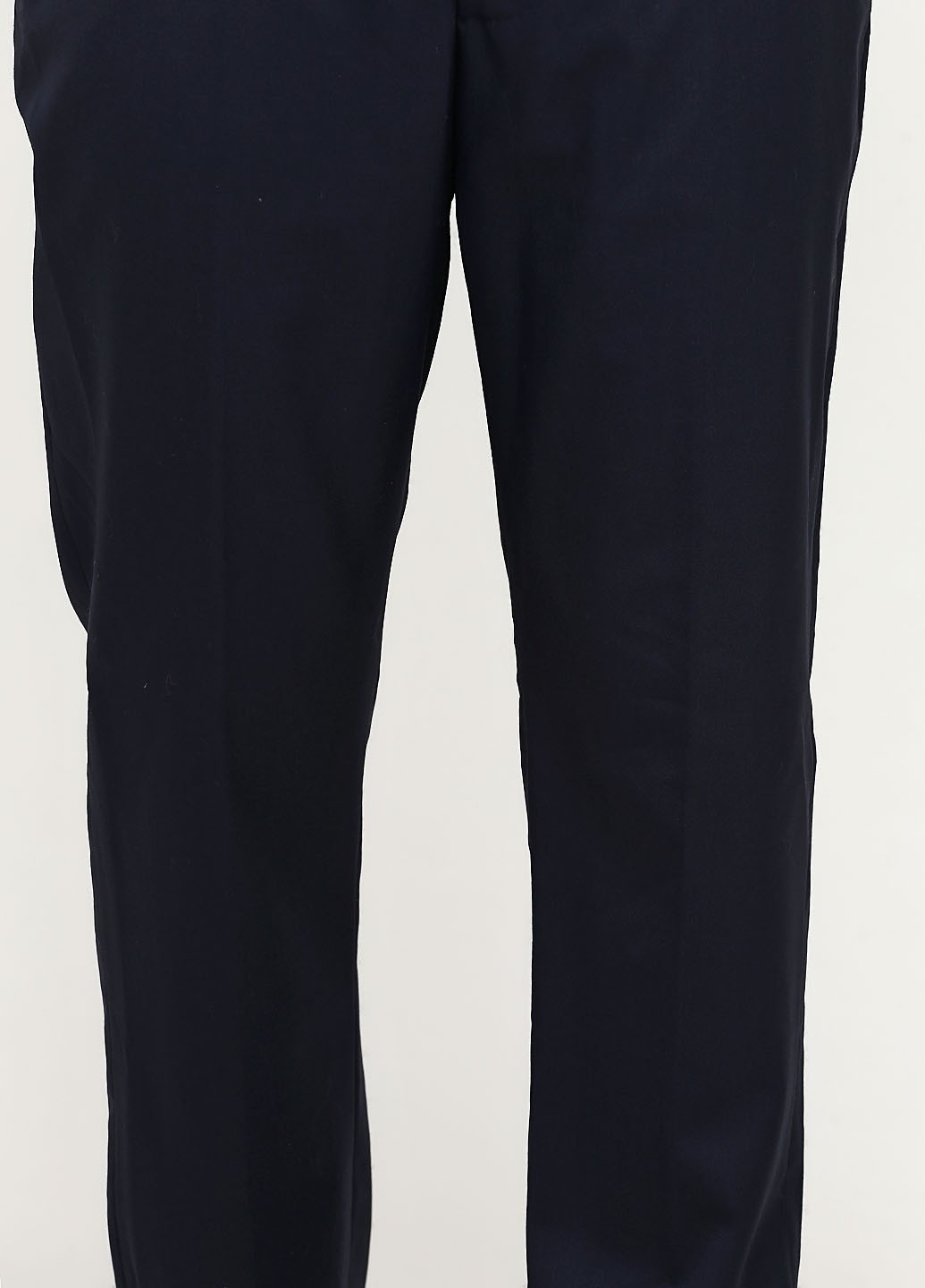 Темно-синие классические демисезонные брюки Nyden by H&M