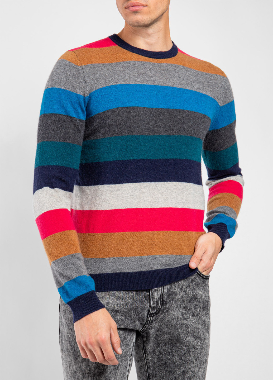 Комбінований демісезонний светр Fred Mello