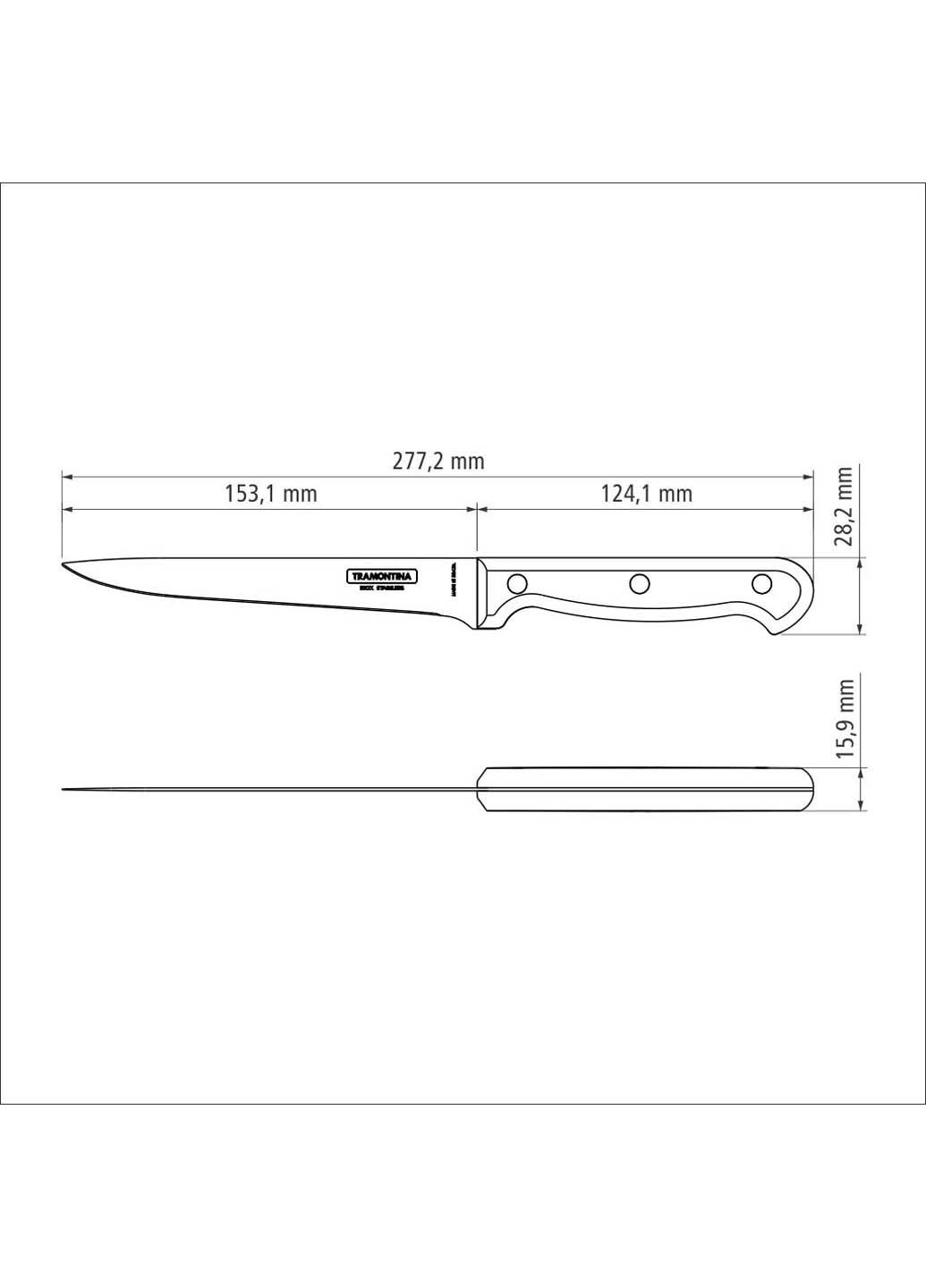 Ніж обвалочний ULTRACORTE 152 мм Tramontina (256931600)