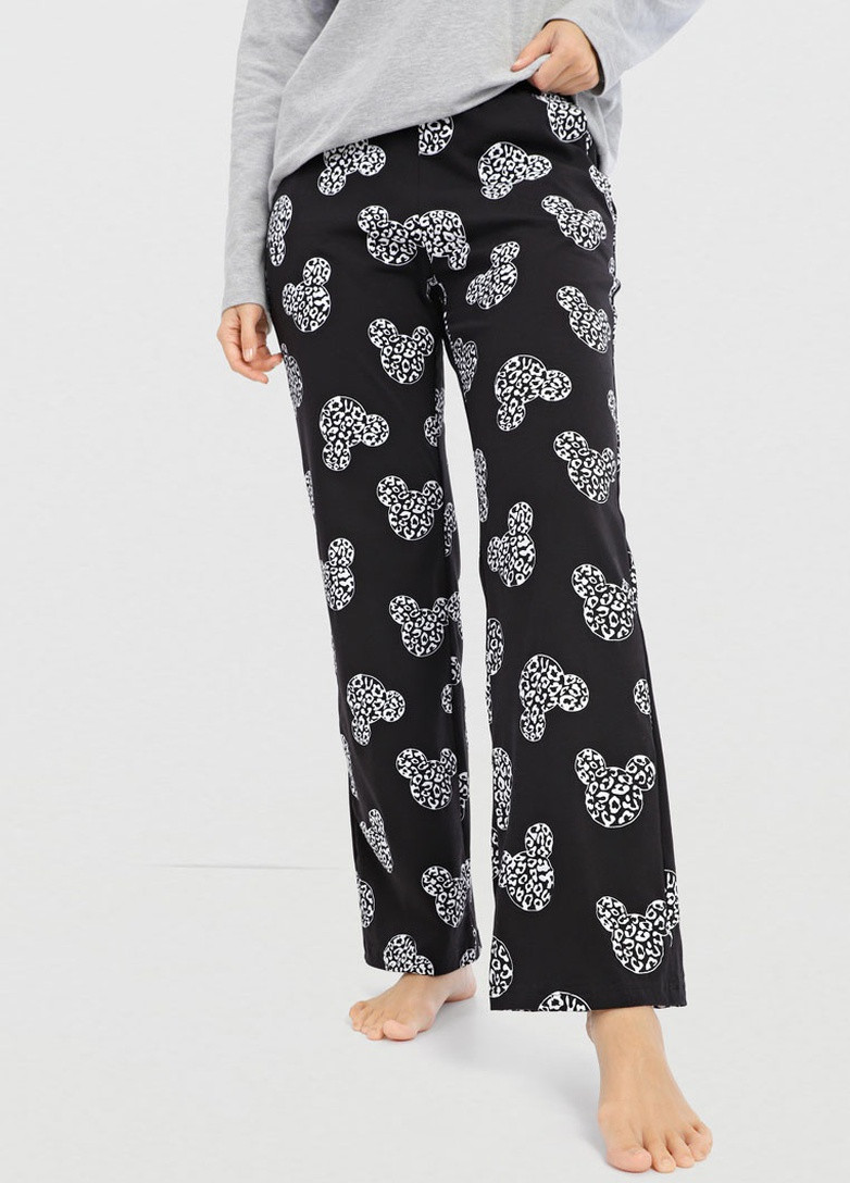 Серая всесезон пижама для женщин Роза