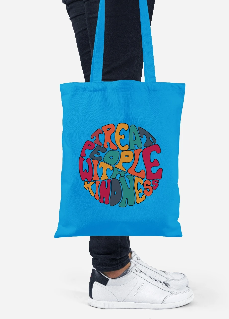 Эко сумка шопер Гарри Стайлз (92102-3801-BL) синяя MobiPrint Lite (256943944)