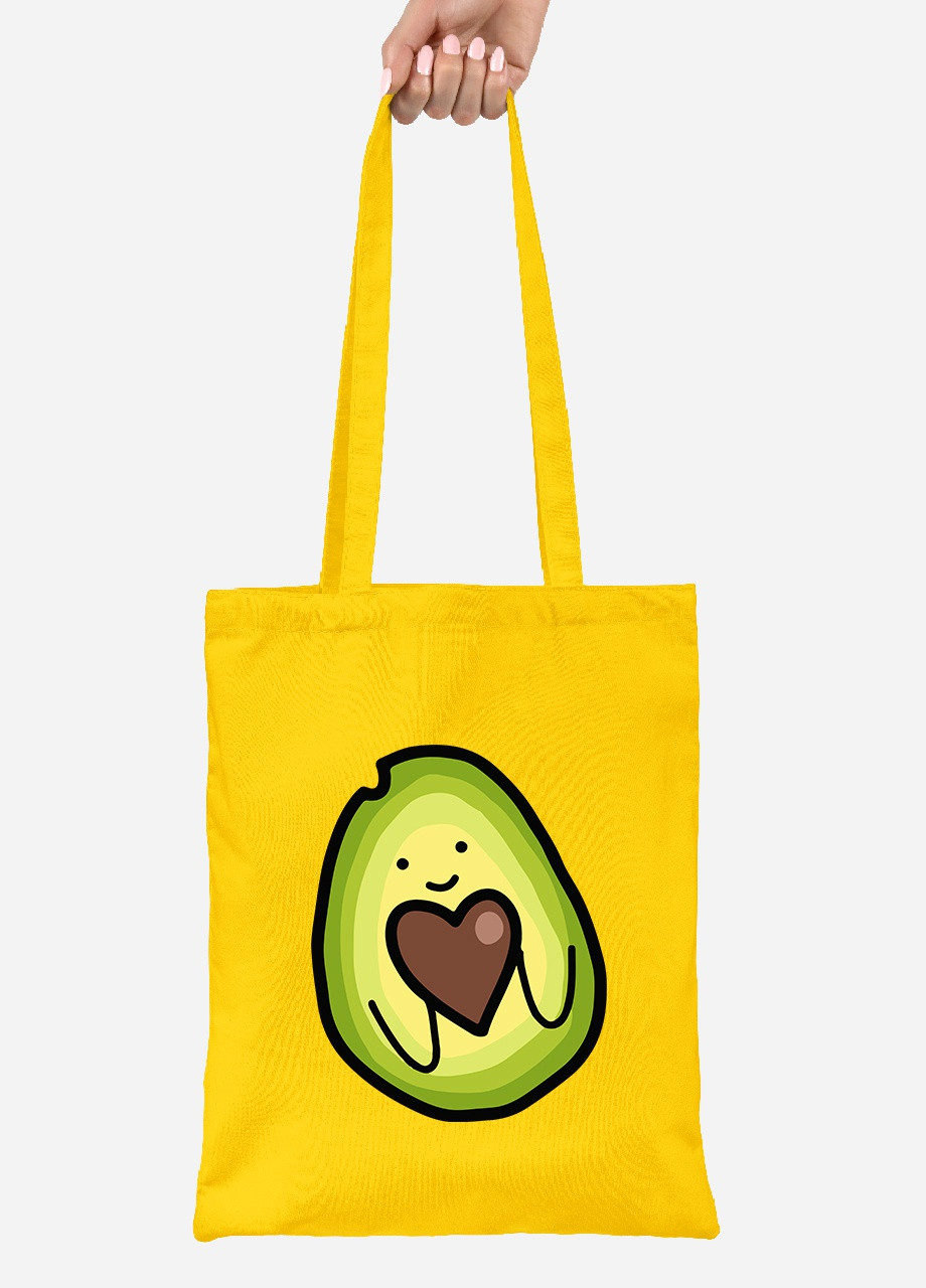 Эко сумка шопер Оставайся Странным Stay Weird (92102-3821-SY) желтая MobiPrint Lite (256944225)