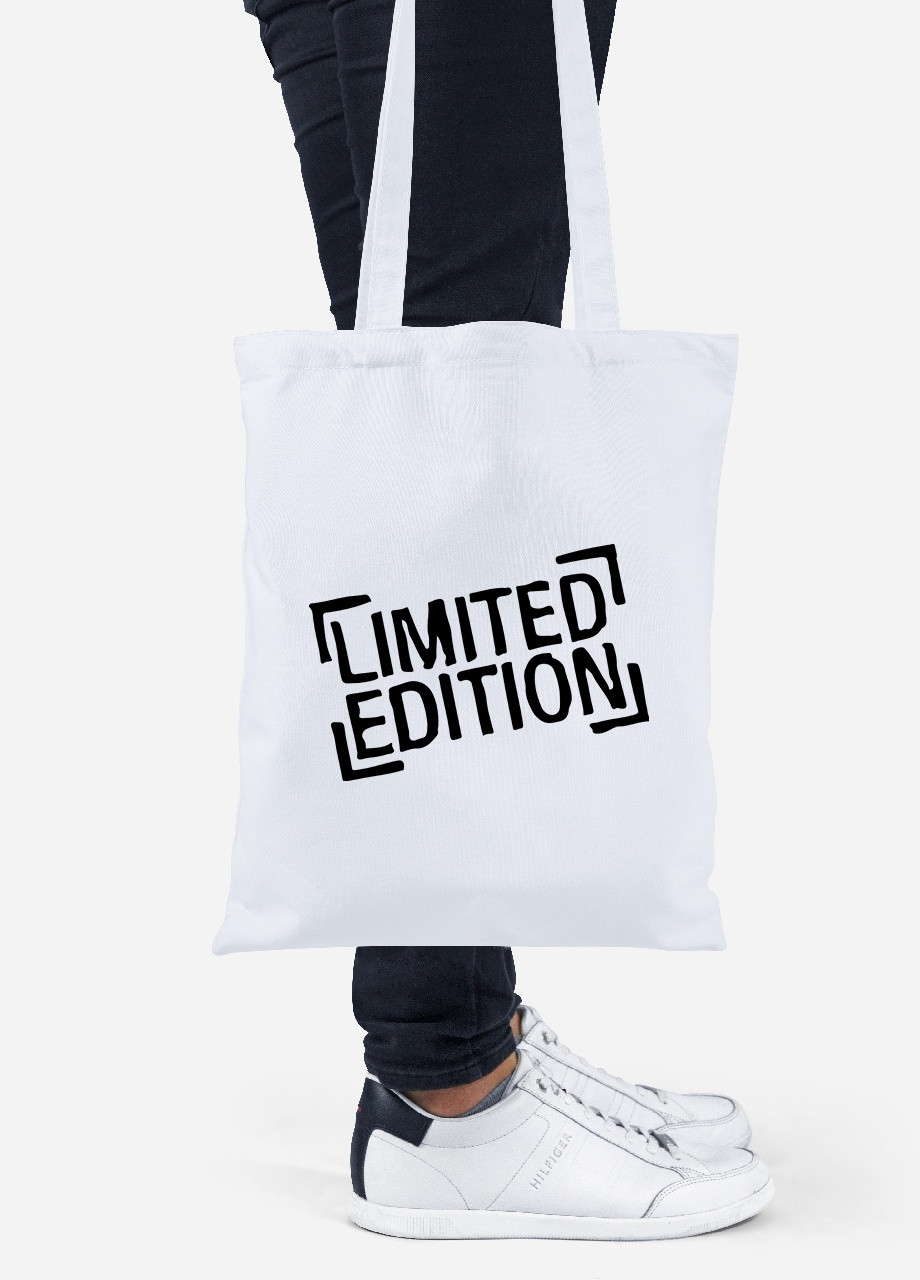 Еко-сумка шоппер Обмежений випуск (Limited Edition) (92102-3401) біла MobiPrint lite (256945267)