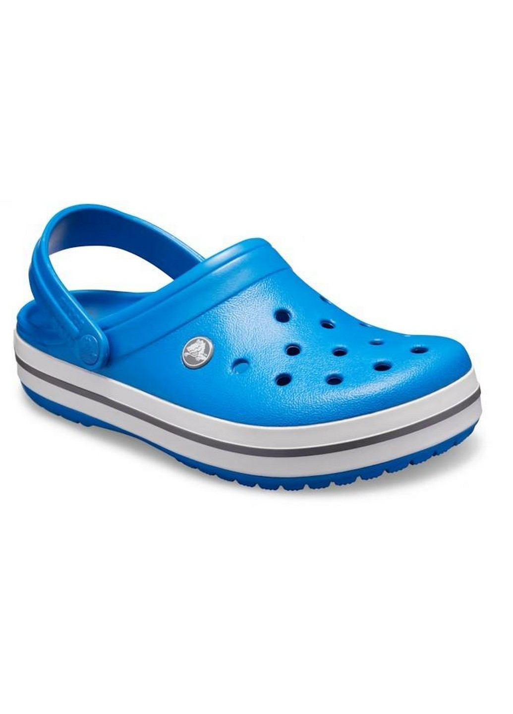 Сабо крокси Crocs crocband bright cobalt/charcoal (256943106)