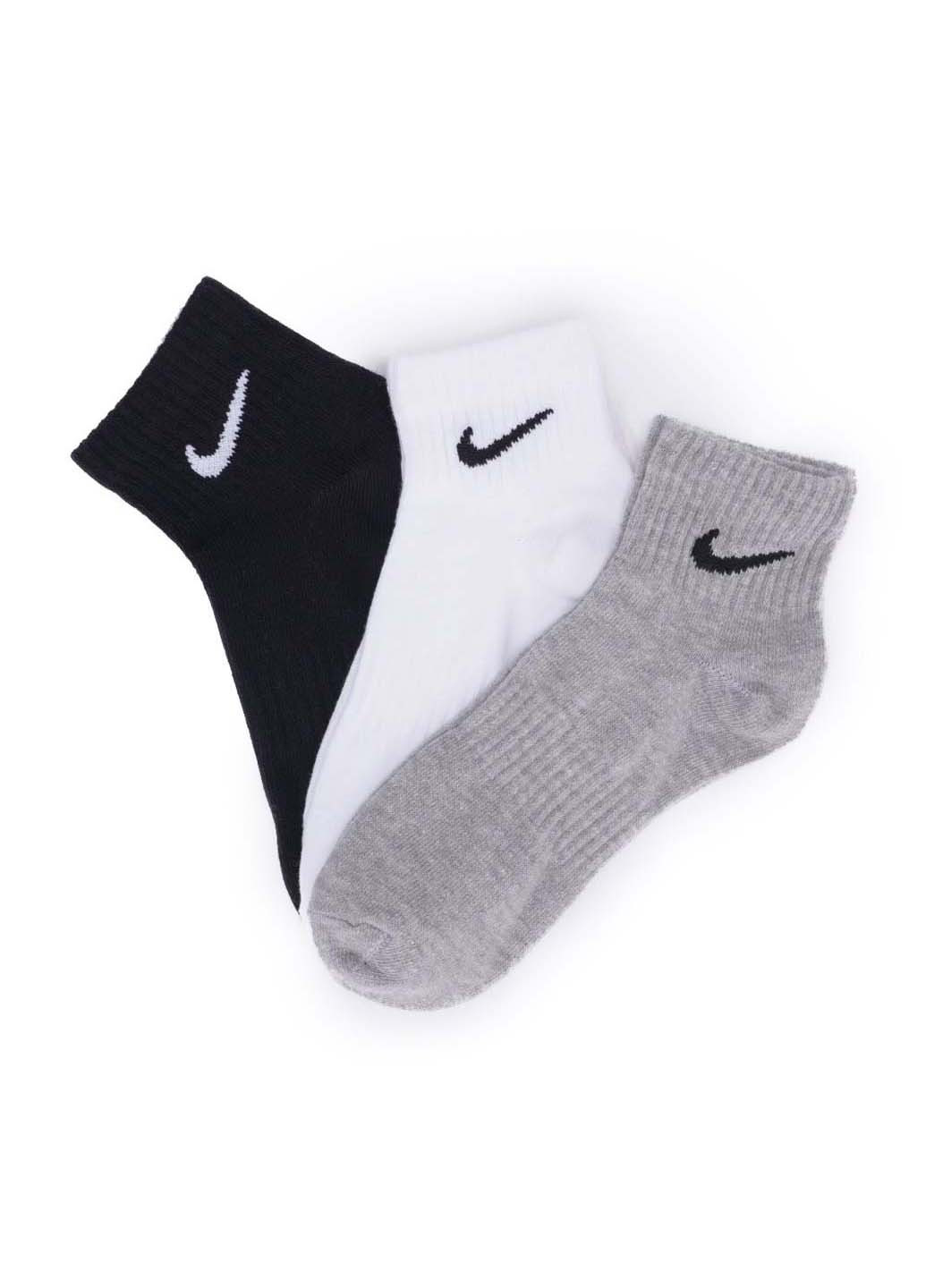 Носки Nike everyday lightweight ankle 3-pack (256963259)