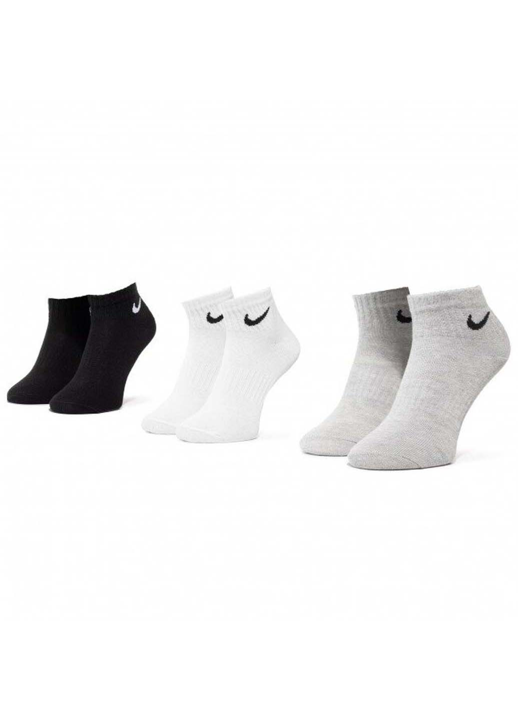 Носки Nike everyday lightweight ankle 3-pack (256963259)