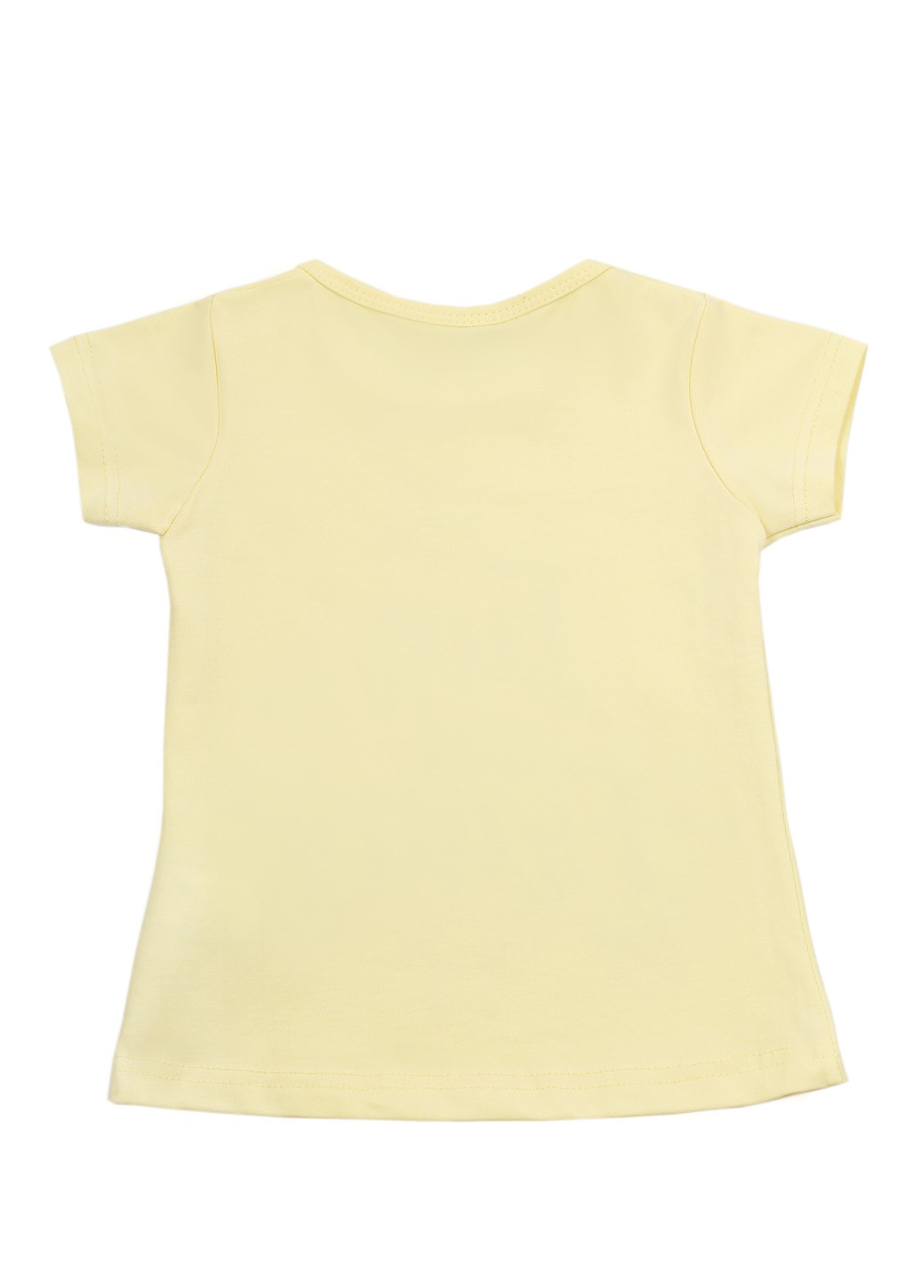 Жовта літня футболка DENIZ