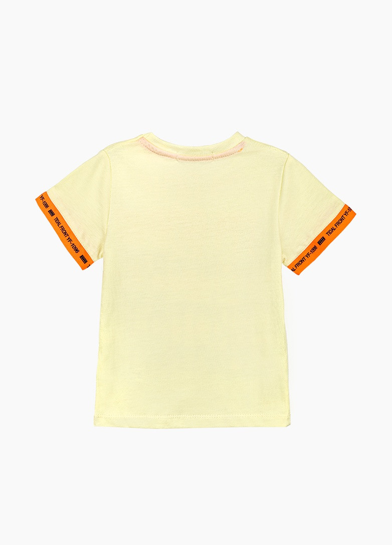 Желтая летняя футболка Toontoy