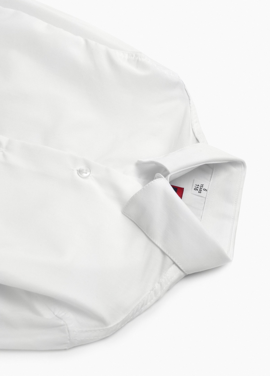 Белая повседневный рубашка Redpolo