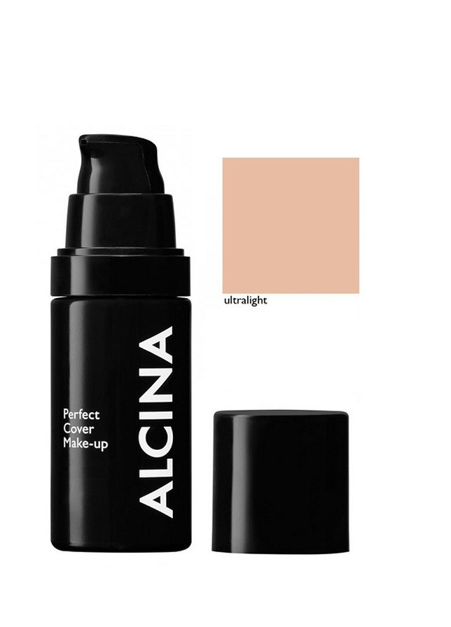 Тональный крем для стойкого макияжа ultralight 30 мл Make-up Alcina perfect cover (256974603)