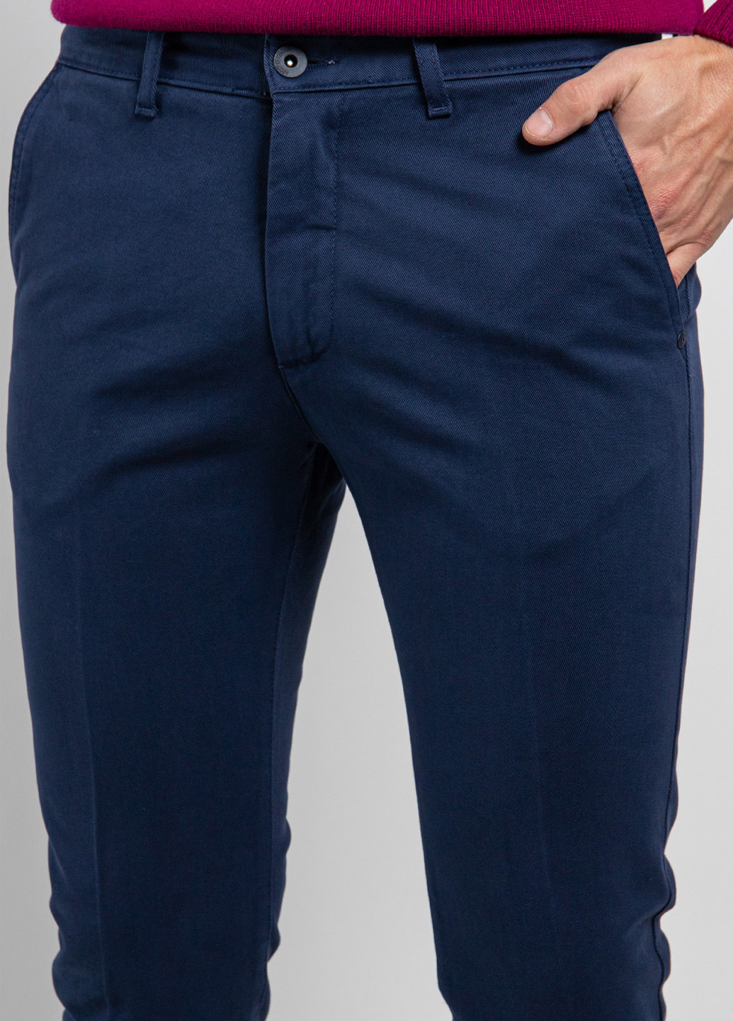 Синие кэжуал демисезонные брюки Armata Di Mare