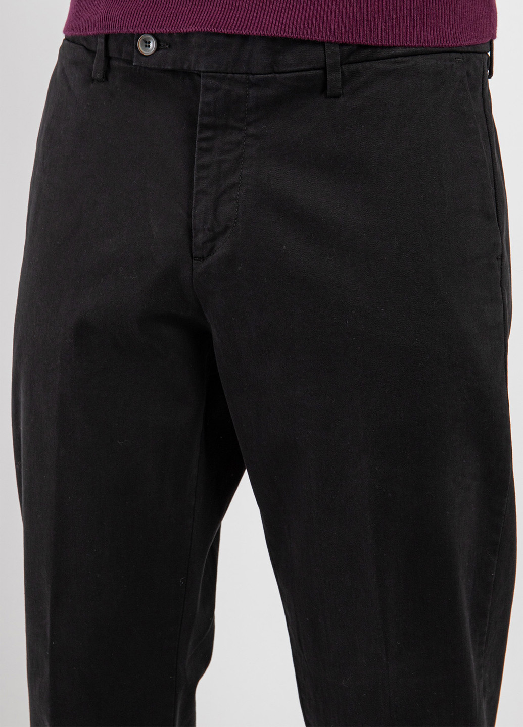 Черные кэжуал демисезонные брюки Harmont & Blaine