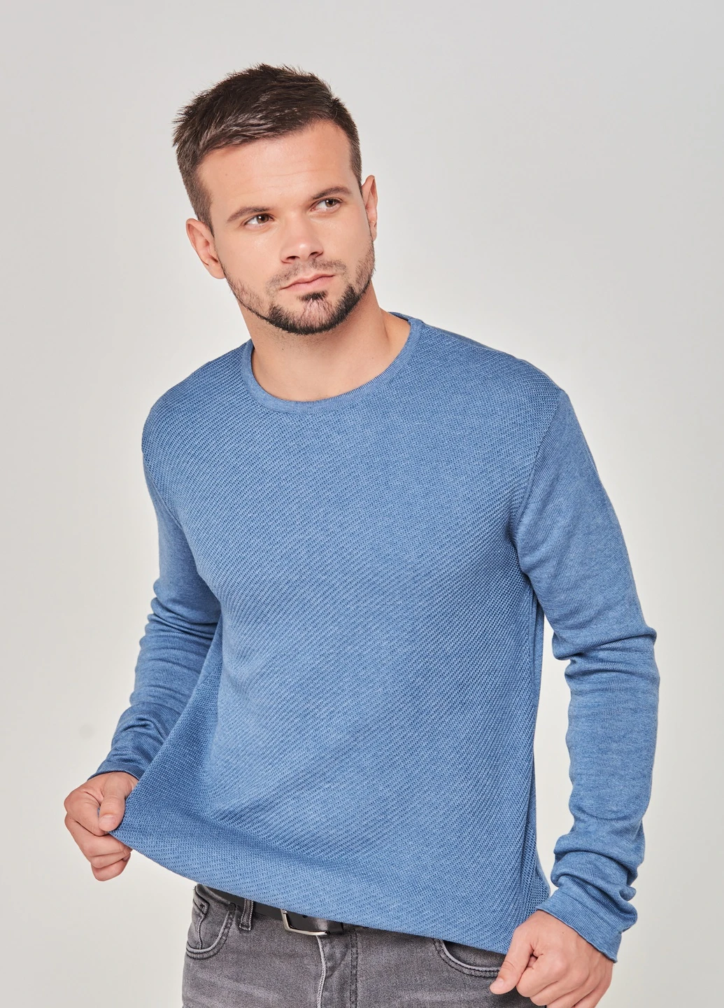Синій демісезонний светр Figo