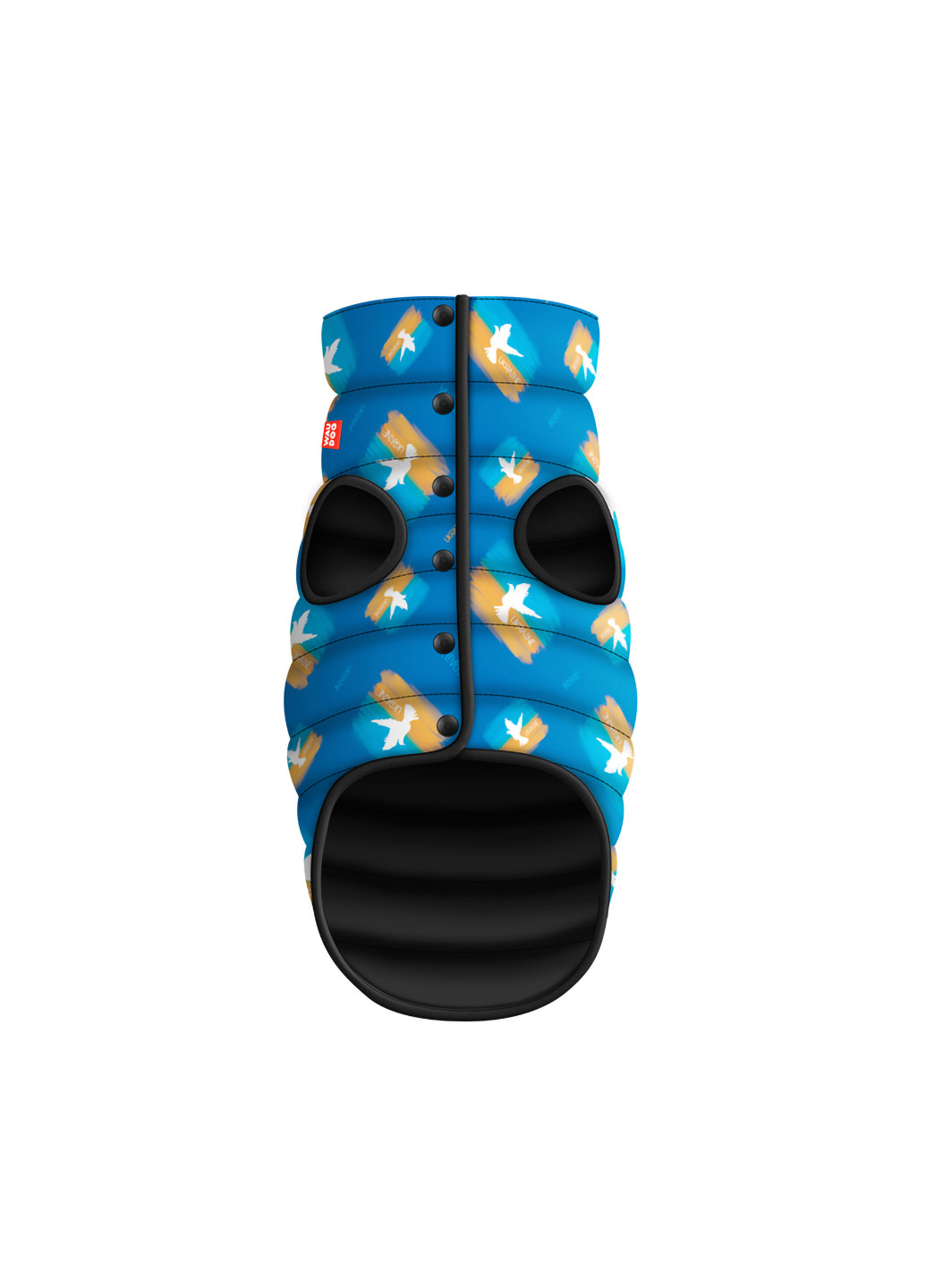 Курточка для собак малюнок "Прапор" M45 WAUDOG (257046134)