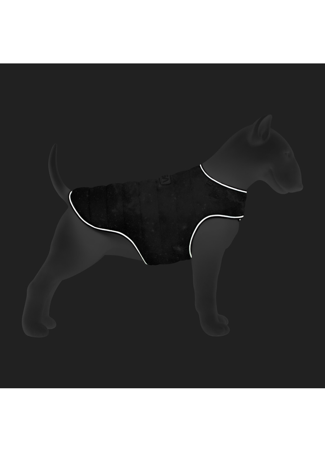 Курточка-накидка для собак малюнок "NASA21" S WAUDOG (257047746)