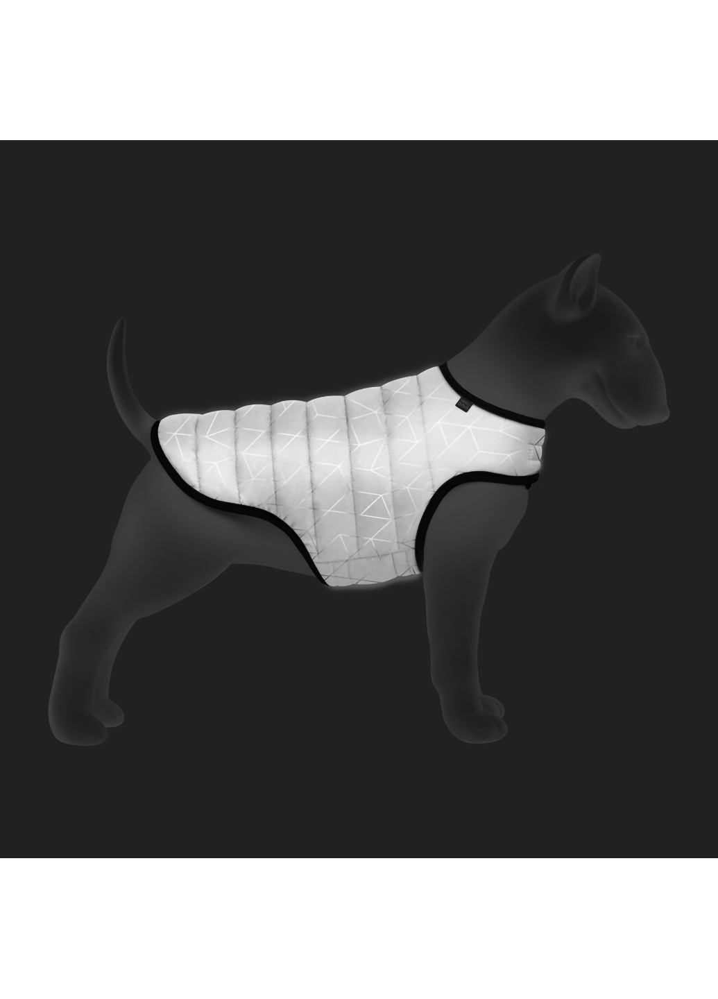 Курточка-накидка для собак світловідбиваюча XS WAUDOG (257050870)