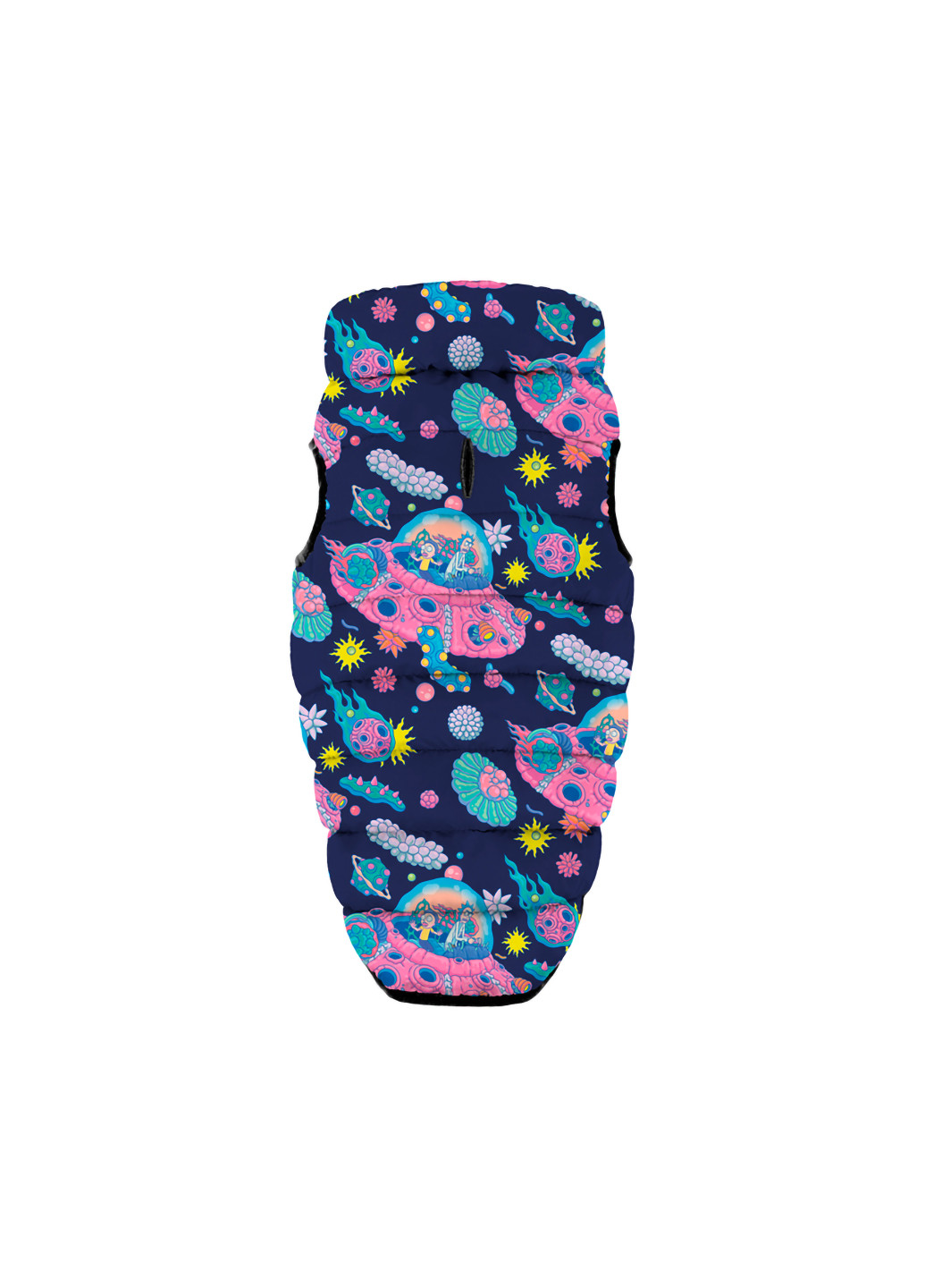 Курточка для собак рисунок "Рик и Морти 1" L65 WAUDOG (257050313)