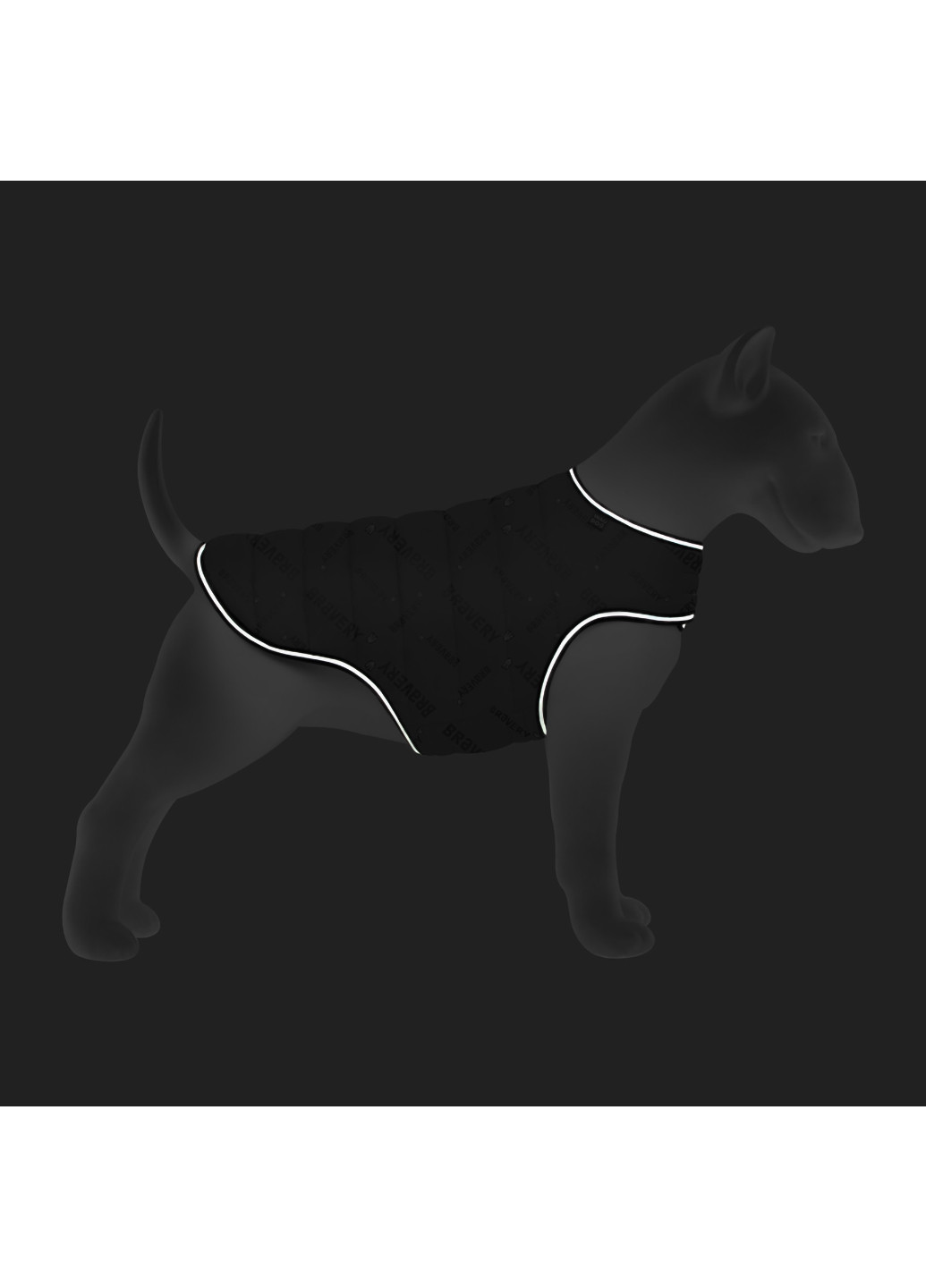 Курточка-накидка для собак рисунок "Смелость" XS WAUDOG (257045726)