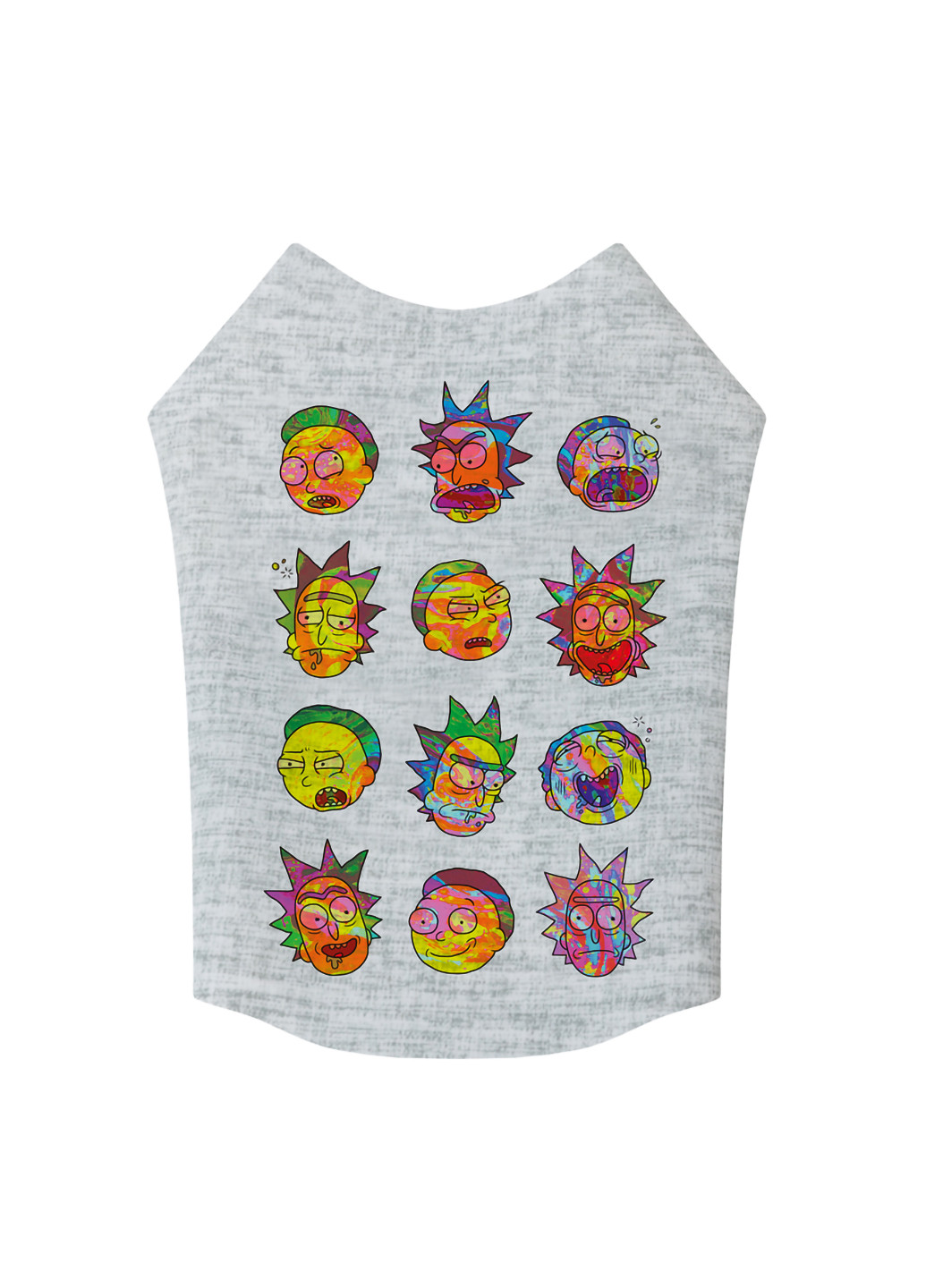 Майка для собак малюнок "Рік та Морті 1" S40 WAUDOG (257050371)
