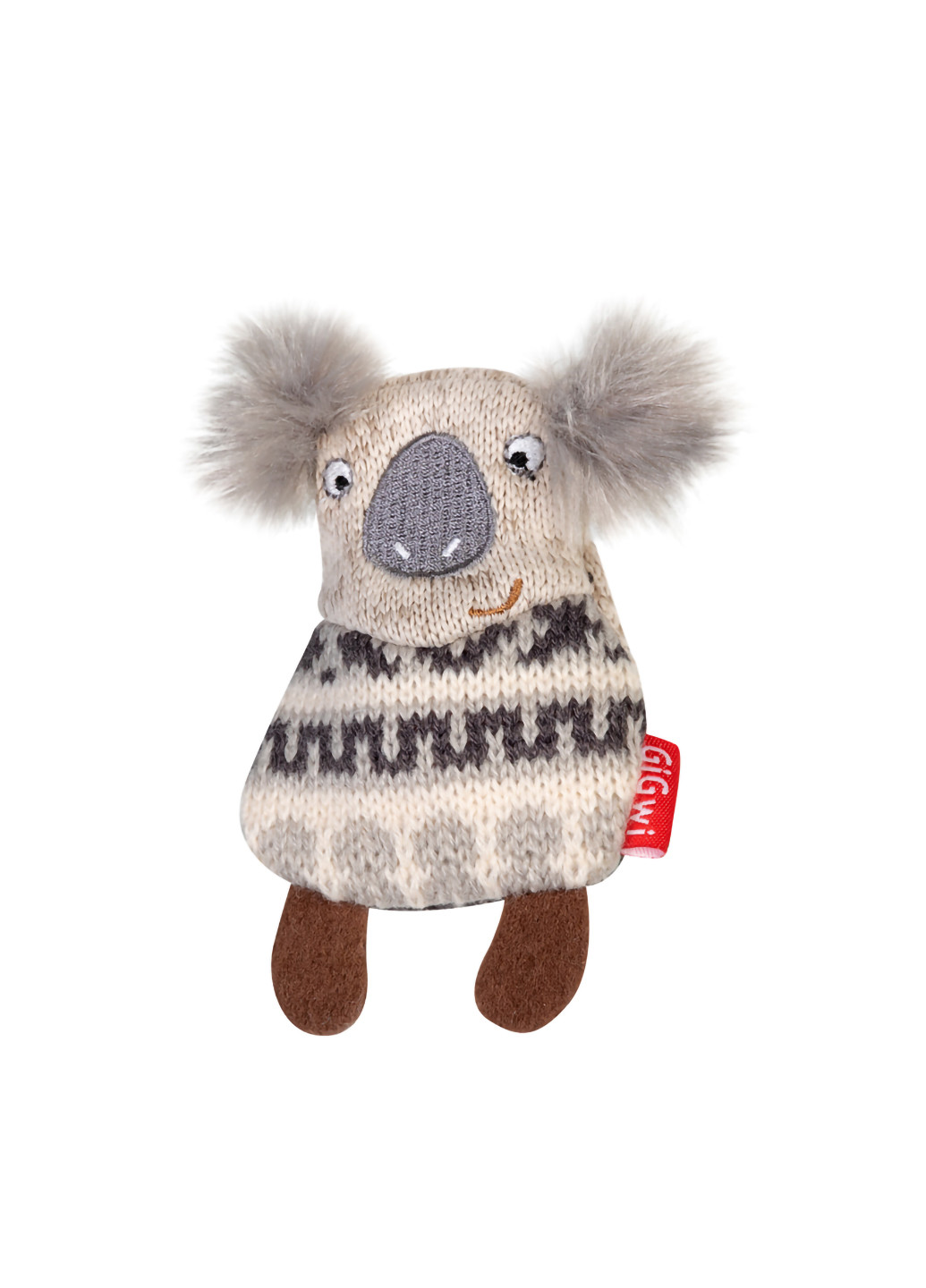 Іграшка для собак Коала з пищалкою 10 см GiGwi (257048765)