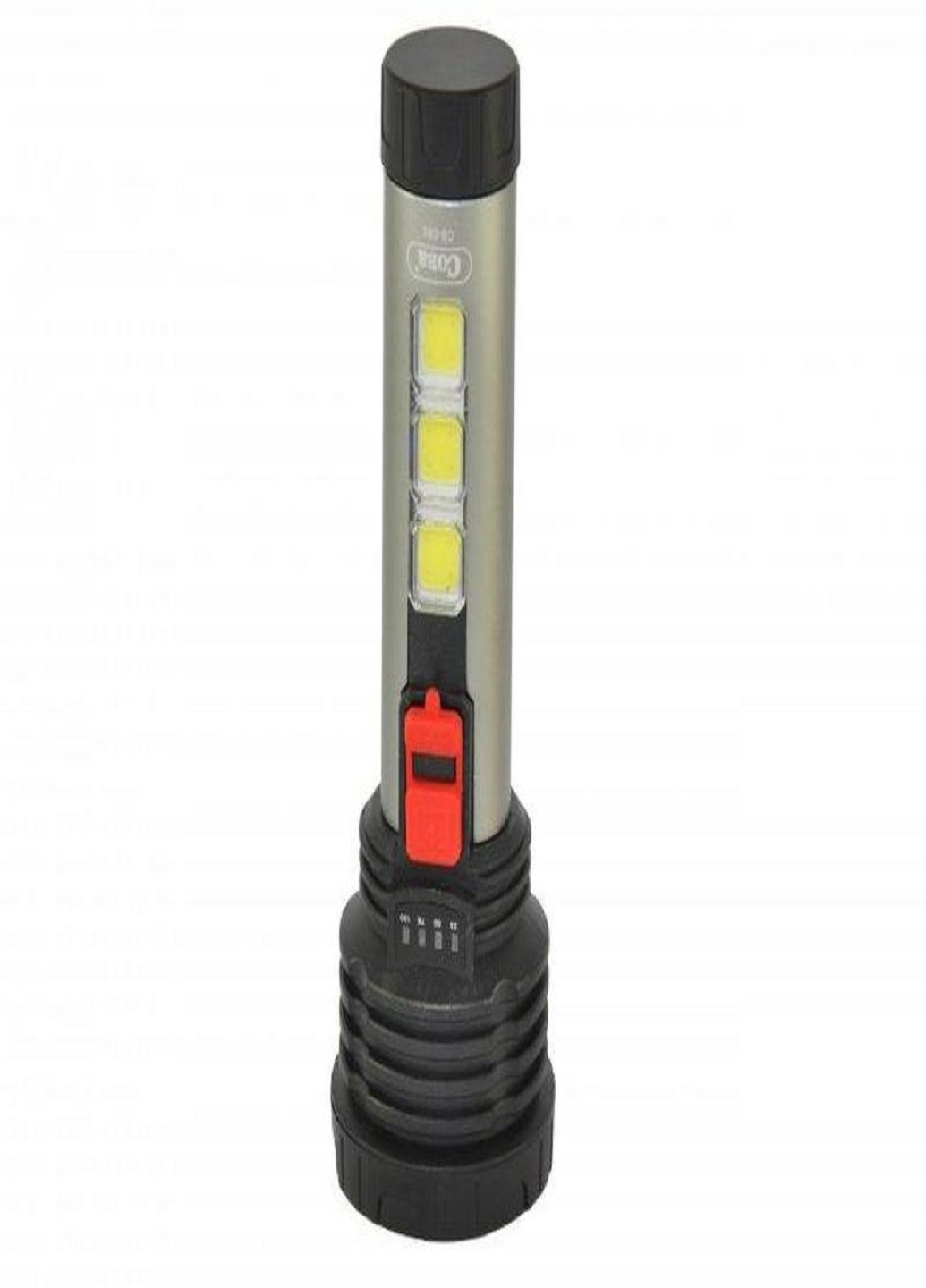 Ручной фонарь аккумуляторный C 60 светодиодный Серый VTech (257043045)