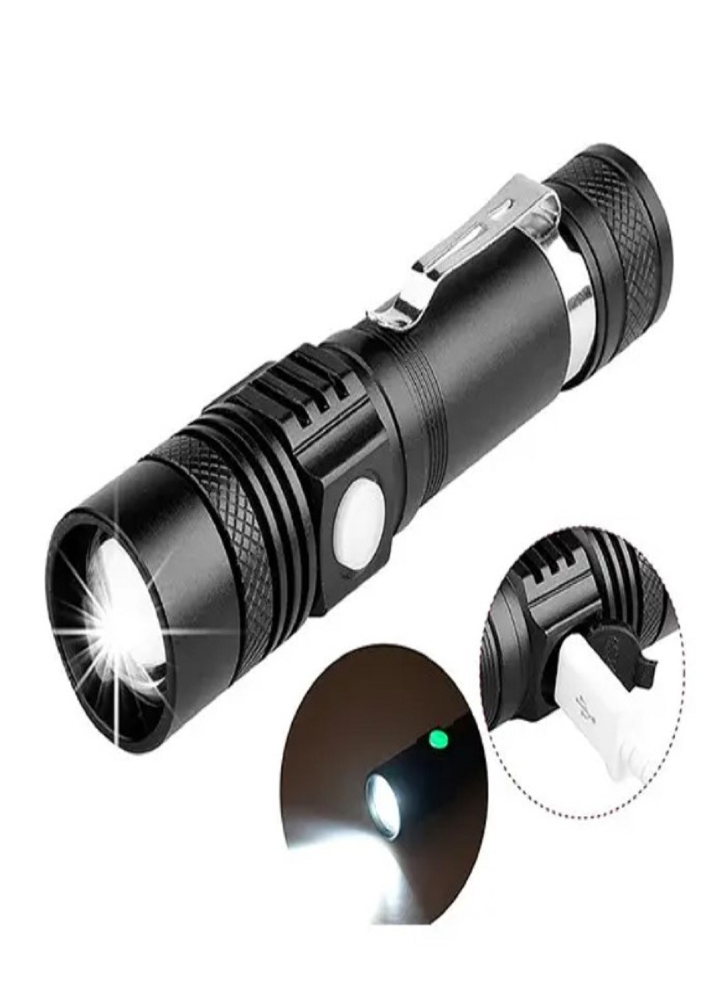 Ручной фонарь аккумуляторный BL 518 светодиодный VTech (257033292)