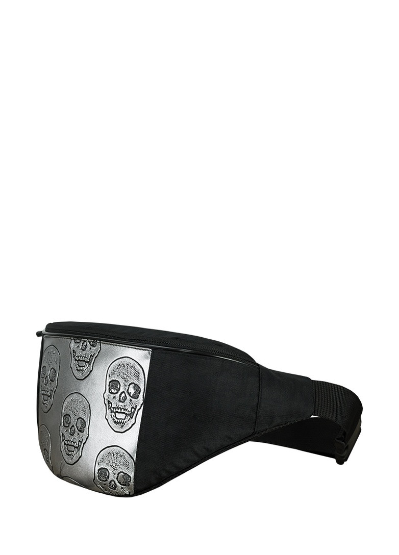 Сумка - Бананка на пояс Skulls Чорна P8904EX011 Exodus (257033489)