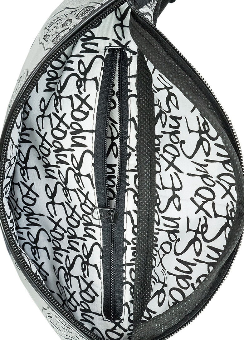 Сумка - Бананка на пояс Skulls Срібна P2114EX991 Exodus (257033487)