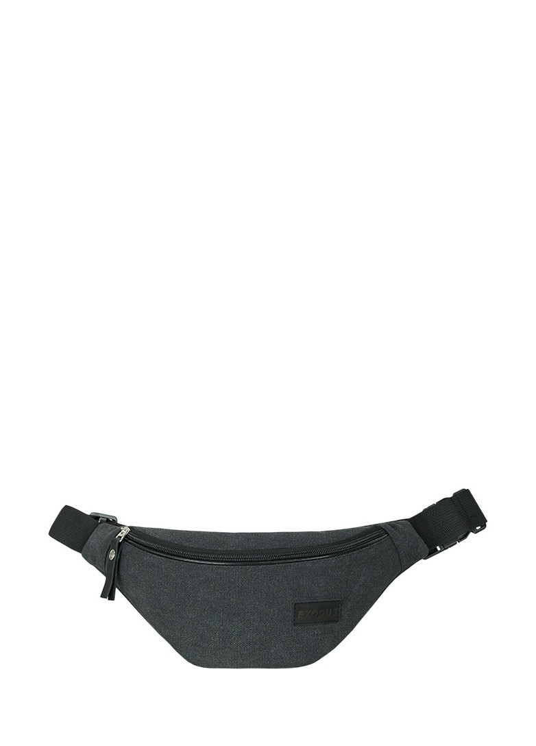 Сумка - Бананка на пояс Leather Canvas Сіра P2103EX021L Exodus (257033459)