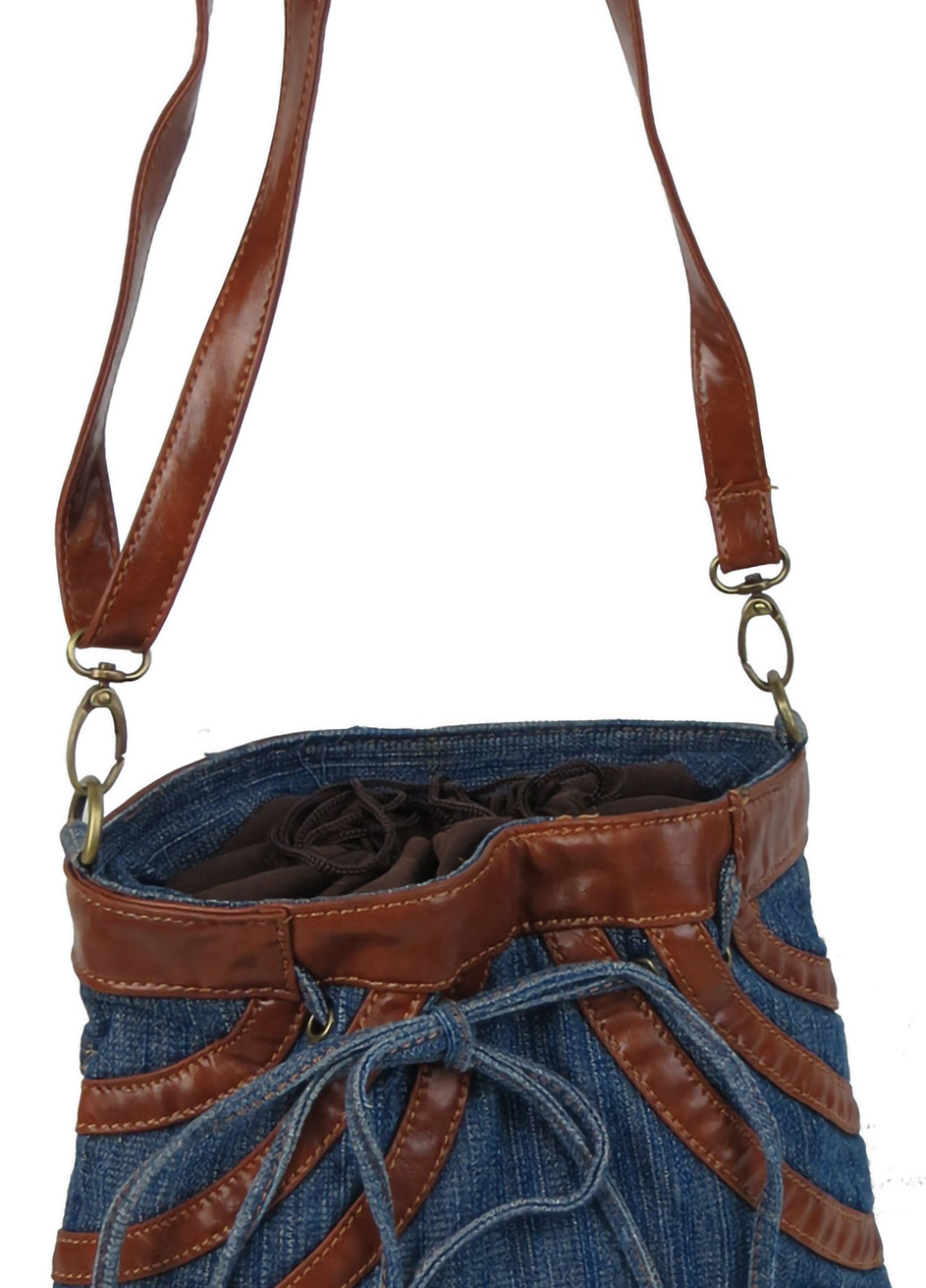 Молодежная джинсовая сумка в форме женской юбки 28х24х8 см FASHION JEANS (257048451)