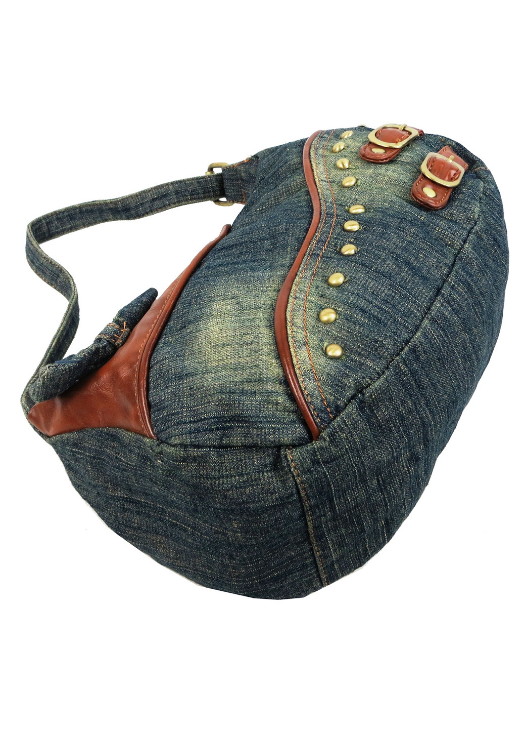 Небольшая женская джинсовая, коттоновая сумочка 28х18х12 см FASHION JEANS (257046445)