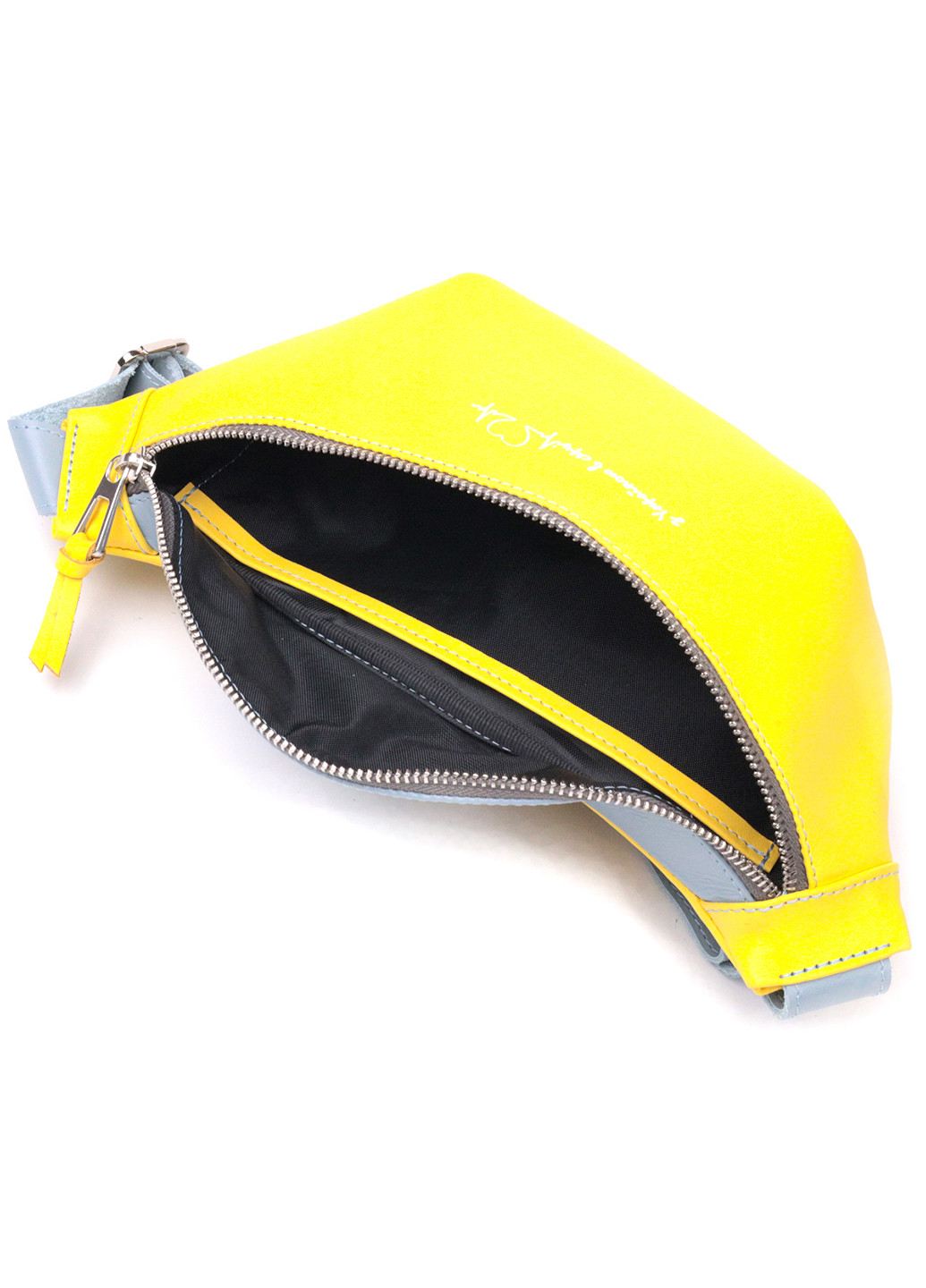 Кожаная сумка-бананка 30х13х7 см Grande Pelle (257045496)