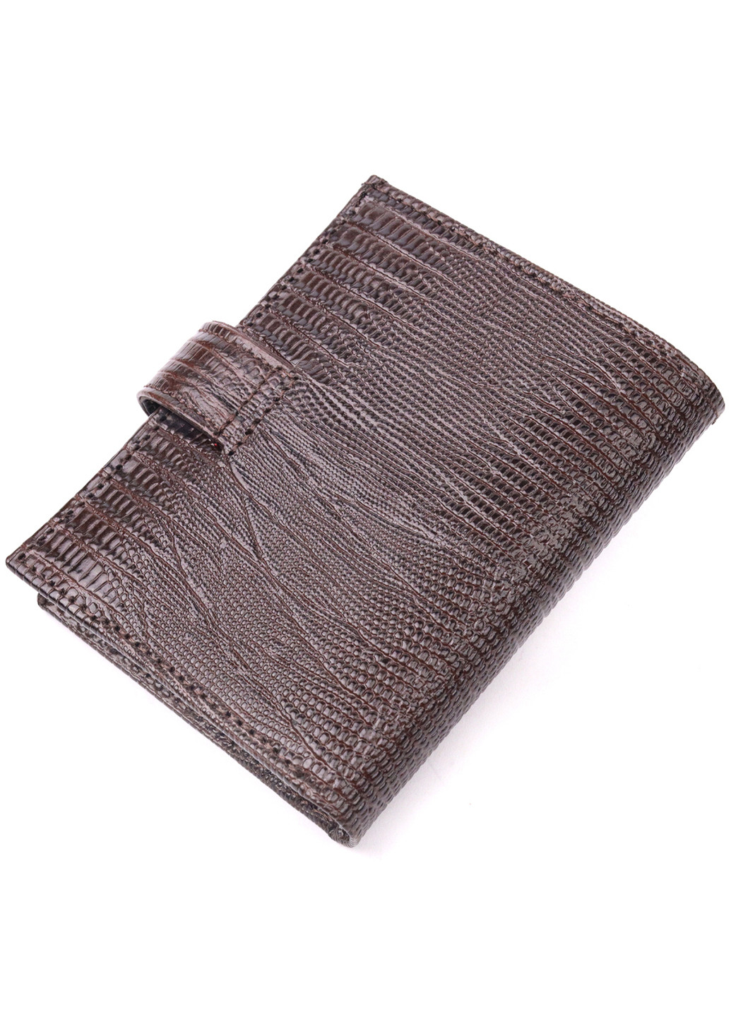 Мужской кожаный кошелек 9х10,5х2 см Karya (257048438)