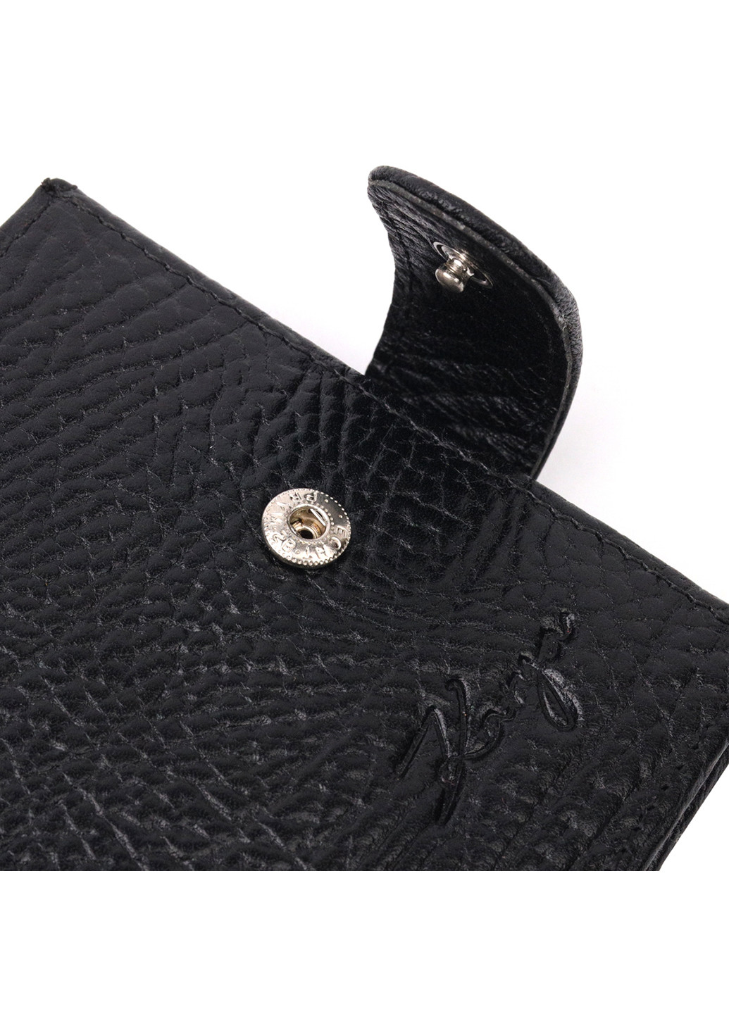 Мужской кожаный кошелек 11,5х9,5х2 см Karya (257048736)