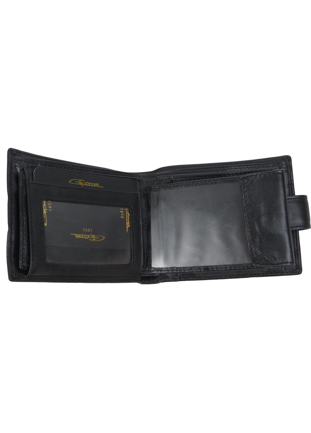 Чоловічий шкіряний портмоне зі знімним картхолдером 12х9х2 см Giorgio Ferretti (257047489)