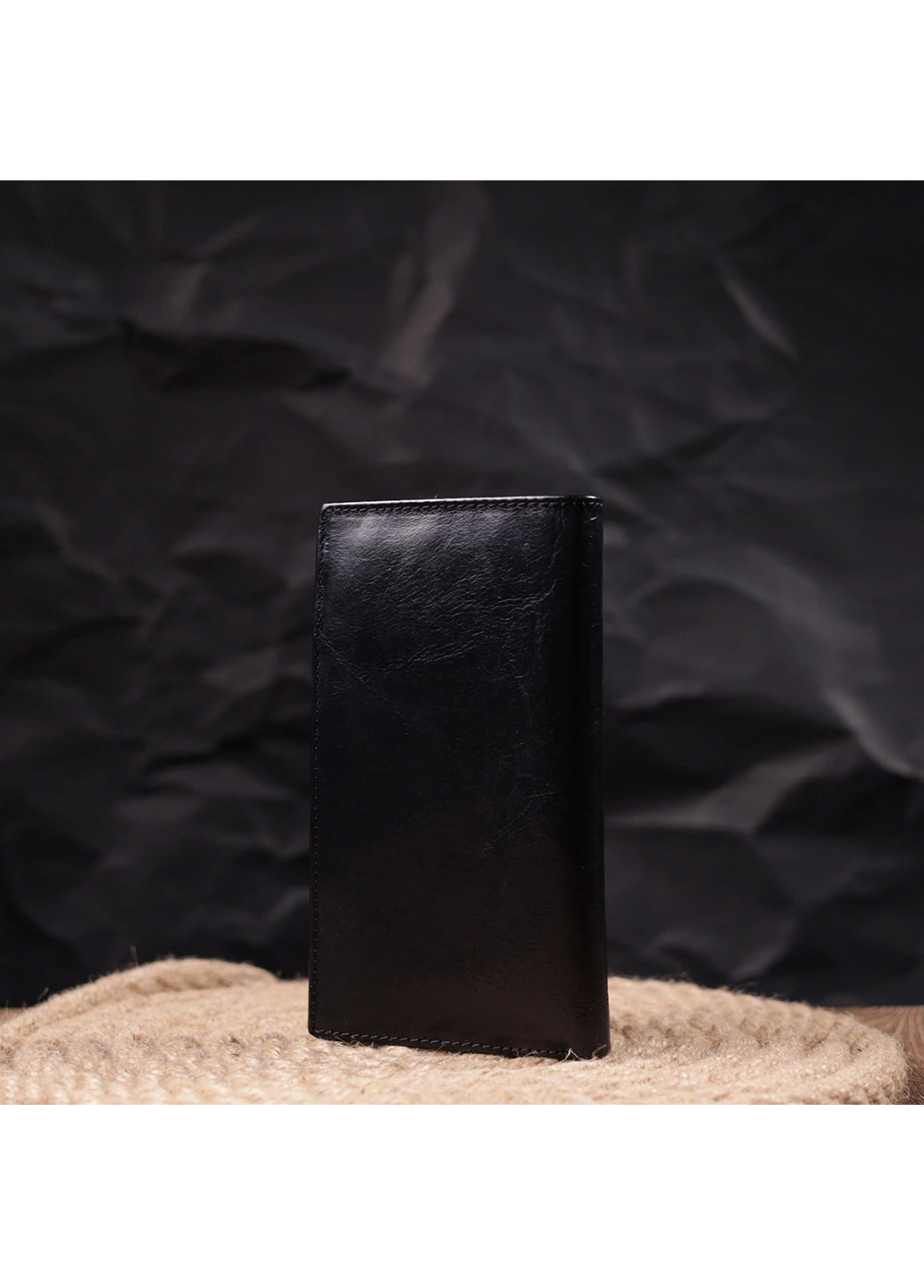 Чоловічий шкіряний гаманець 9,5х17х2 см st leather (257048599)