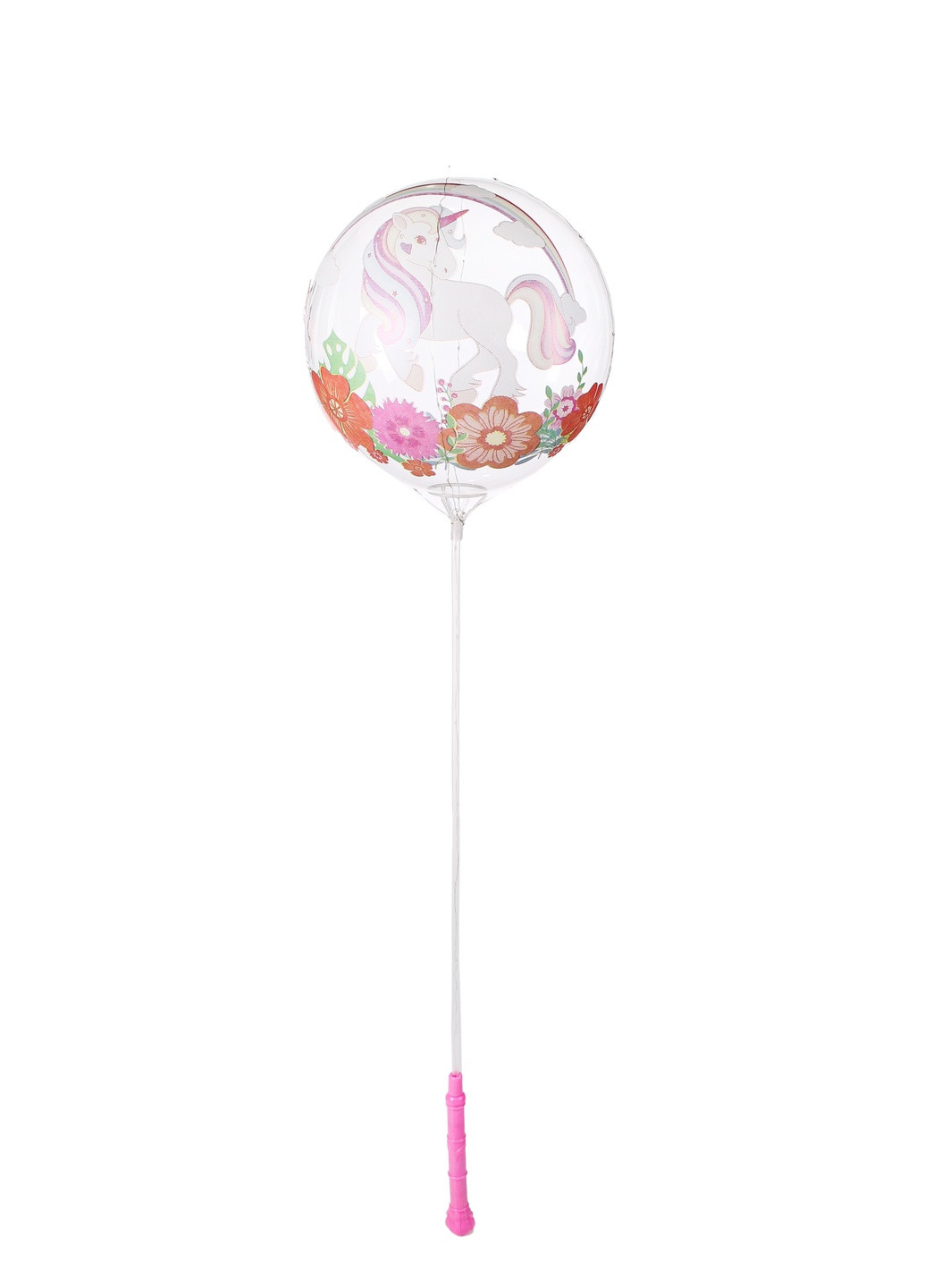 Воздушный шарик Единорожек с подсветкой XYH1027101 No Brand (257139030)