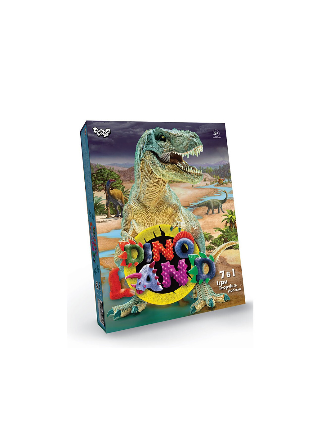 Креативна творчість Dino Land укр -5 Danko Toys (257037382)