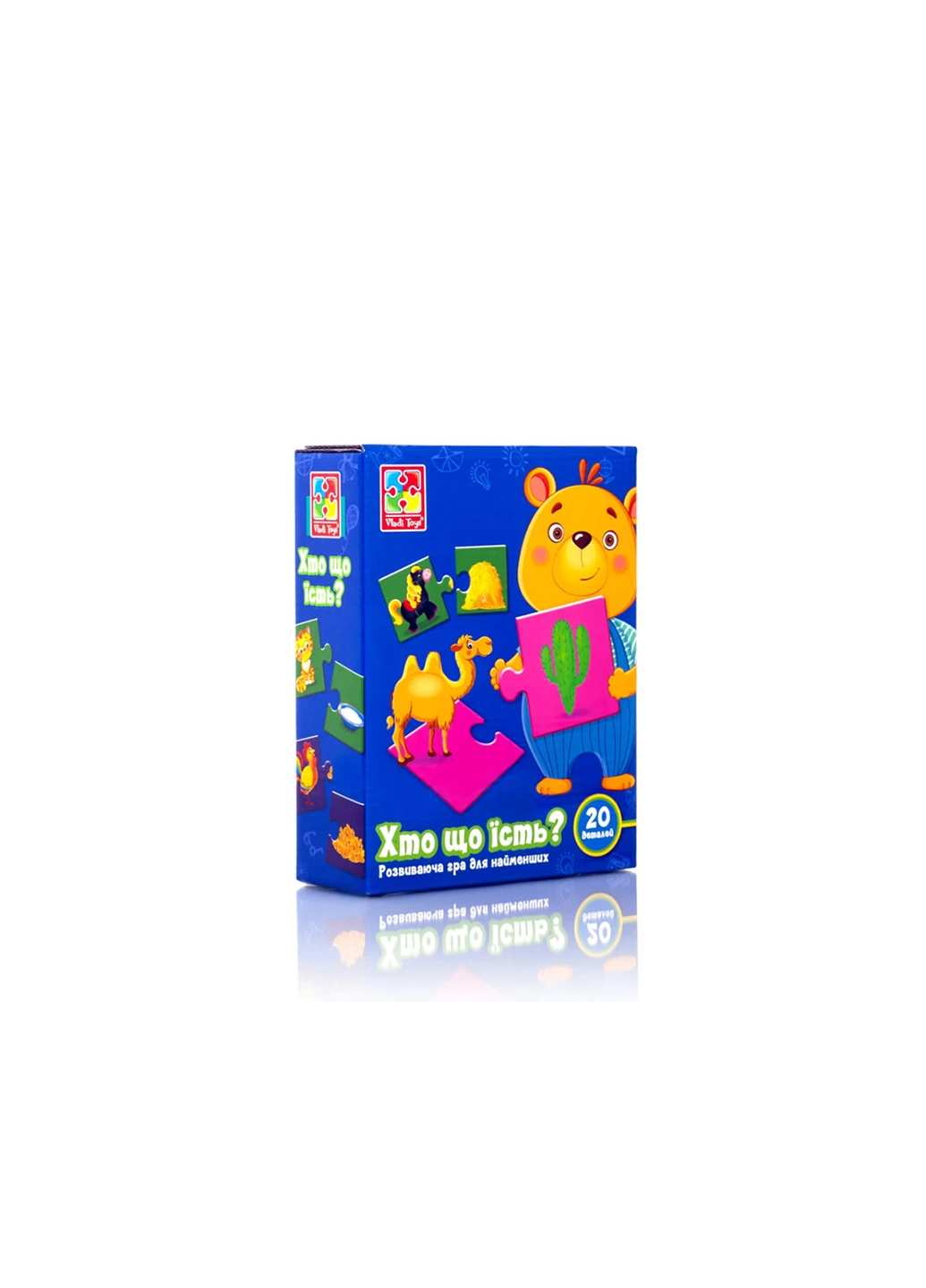 Игра развивающая Кто что ест? VT1804-25 Vladi toys (257038047)