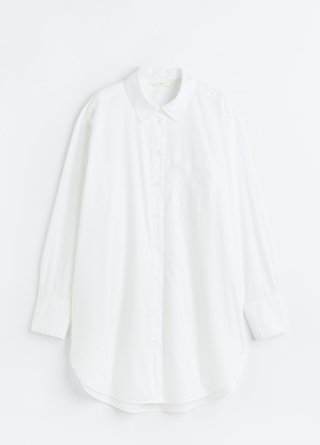 Белая демисезонная блузка H&M